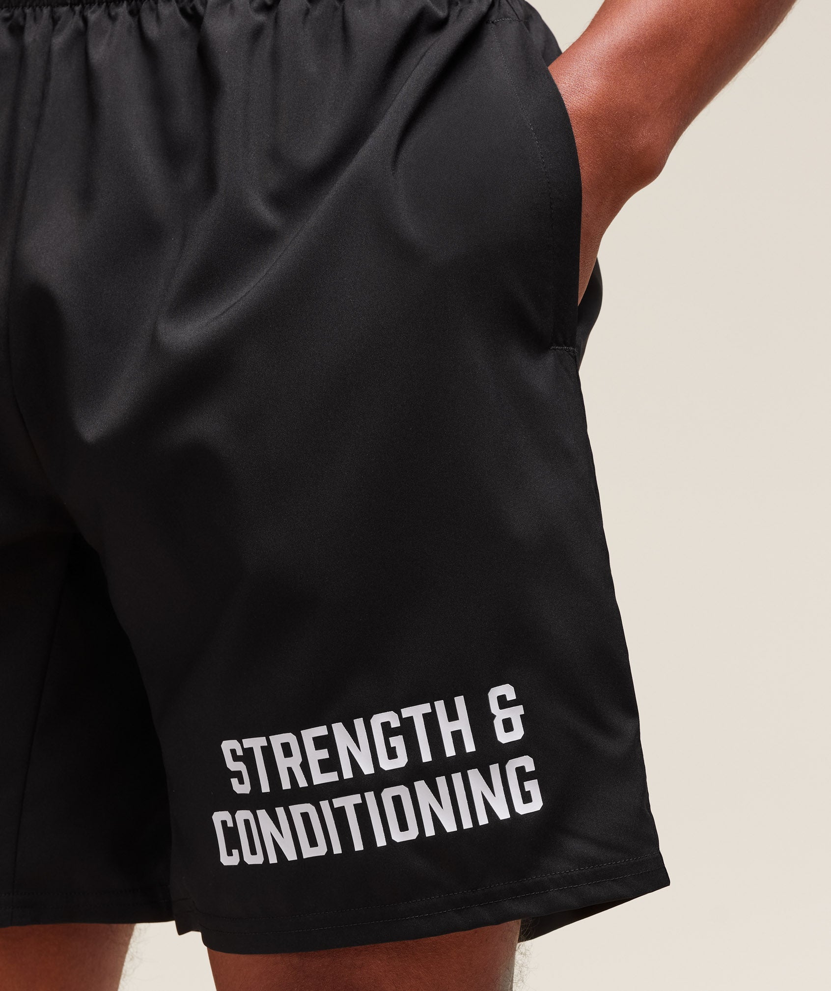Gymshark S&C Graphic 7" Shorts - Black