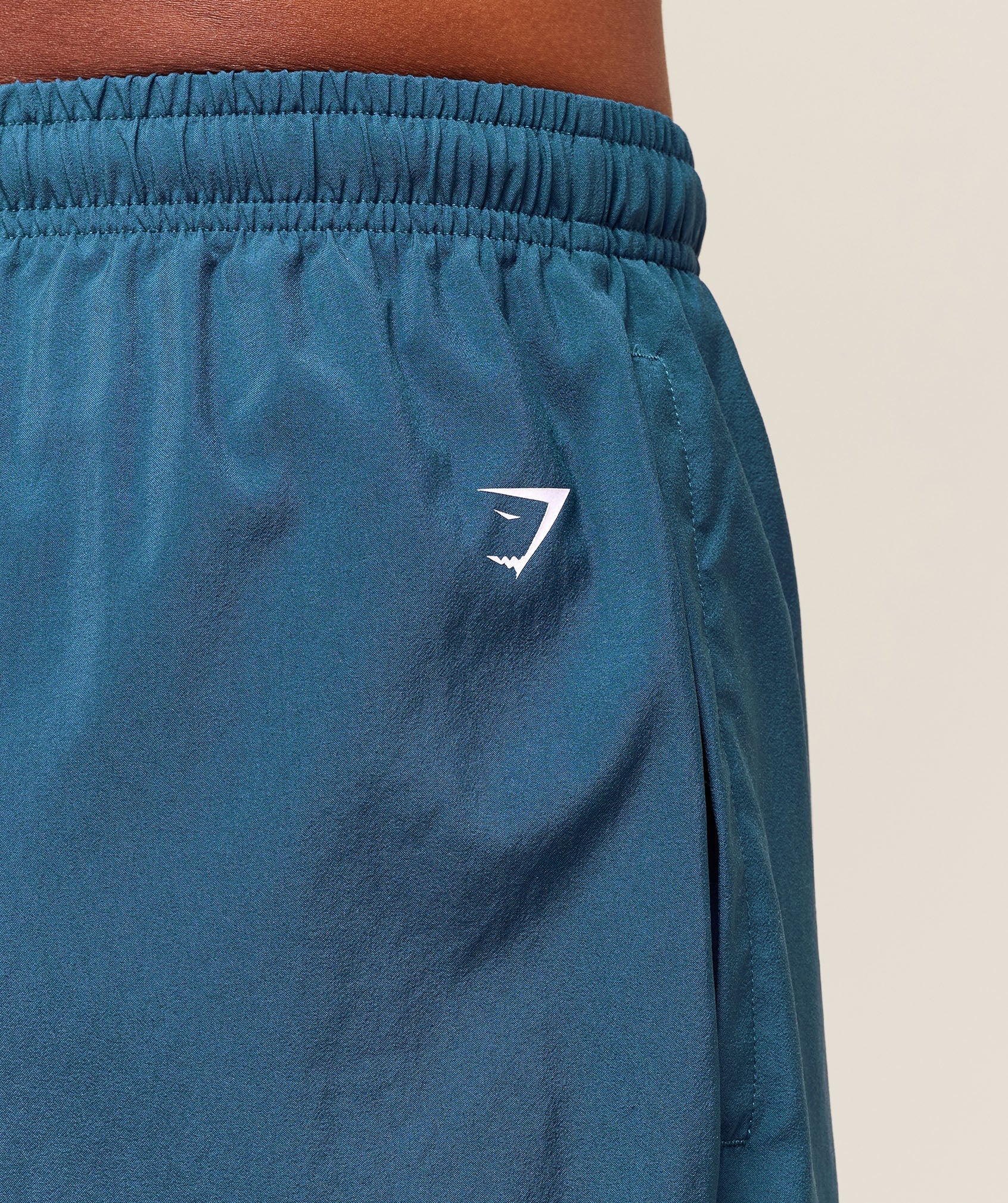 Gymshark S&C Graphic 7" Shorts - Success Blue