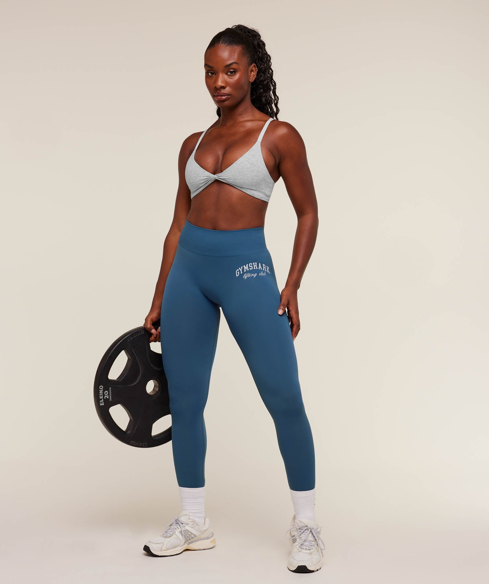 Gymshark Everyday Seamless Lifting Club Leggings - Compound Blue