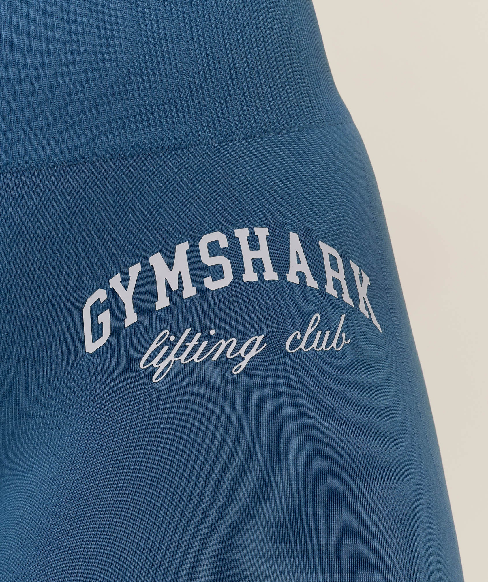 Gymshark Everyday Seamless Lifting Club Leggings - Compound Blue