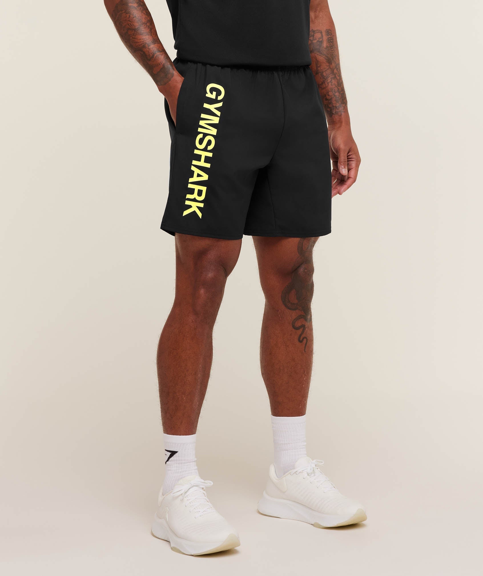 Gymshark Conditioning 7" Shorts - Black