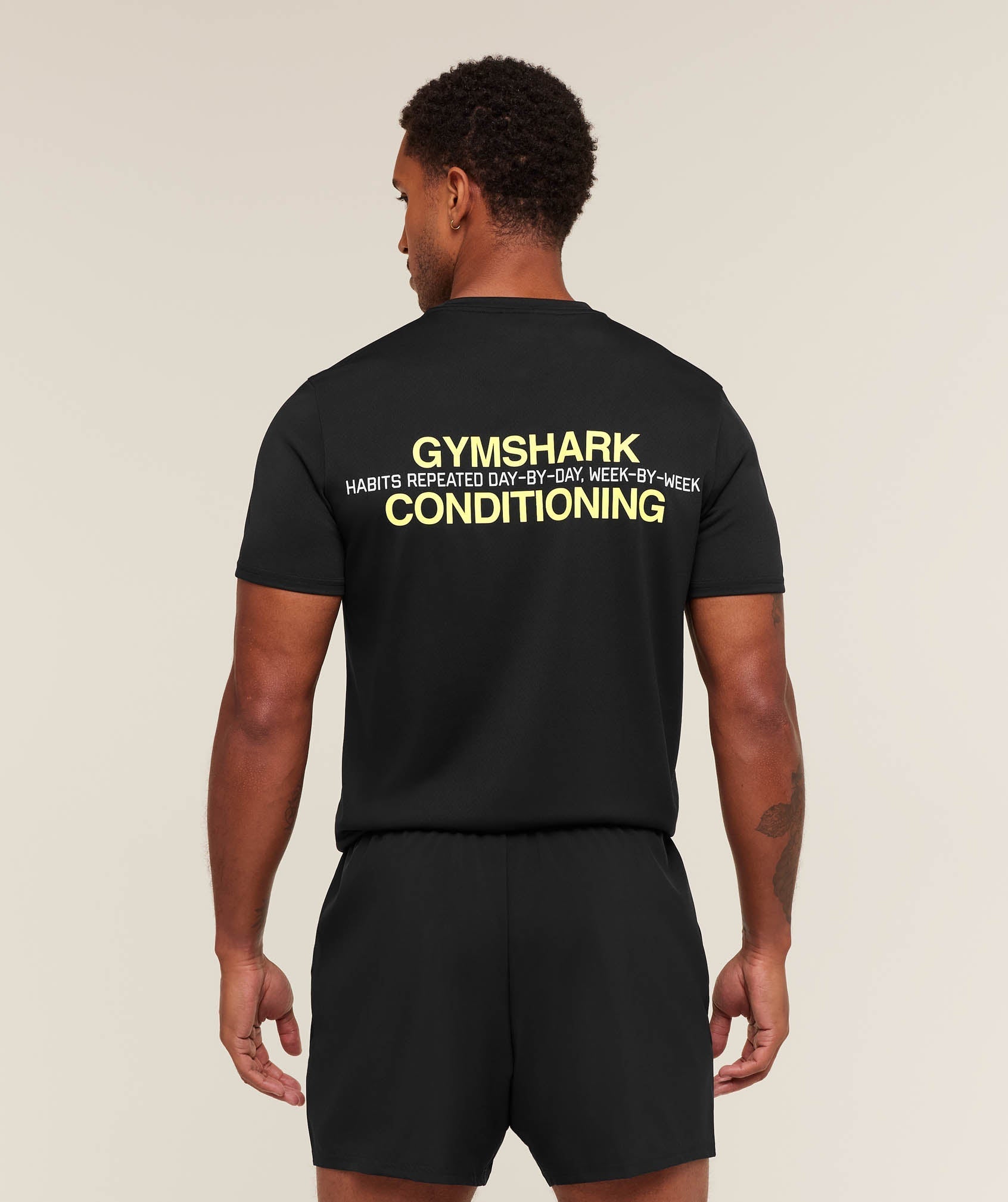 Gymshark Gymshark Conditioning T-Shirt - Black