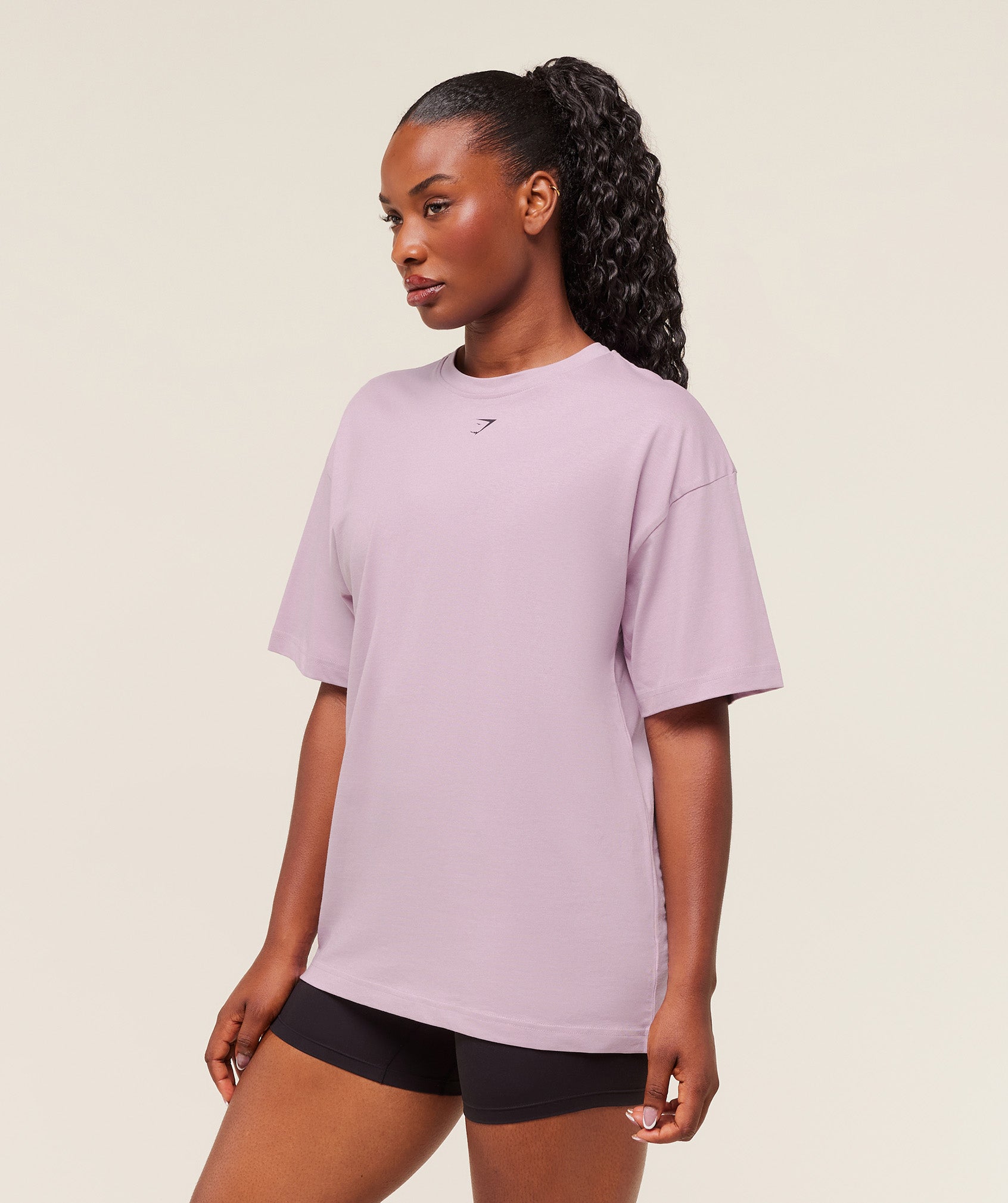 Gymshark Gymshark Strength Graphic T-Shirt - Warm Lilac