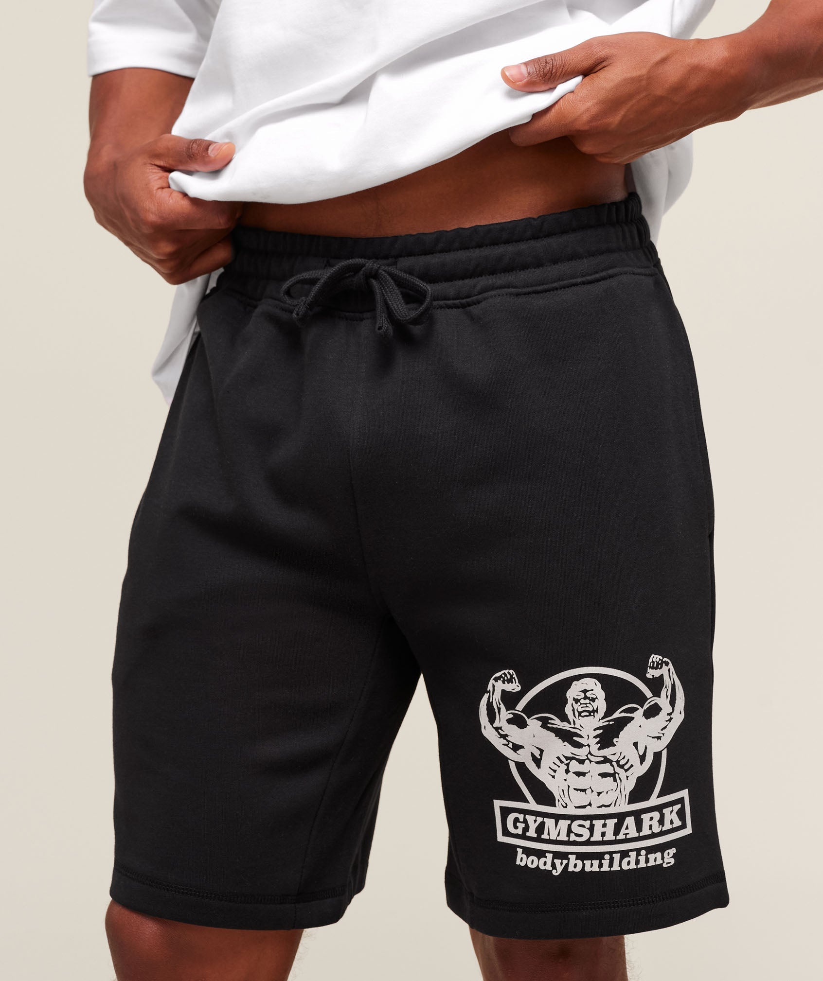 Gymshark Double Bicep 9" Shorts - Black