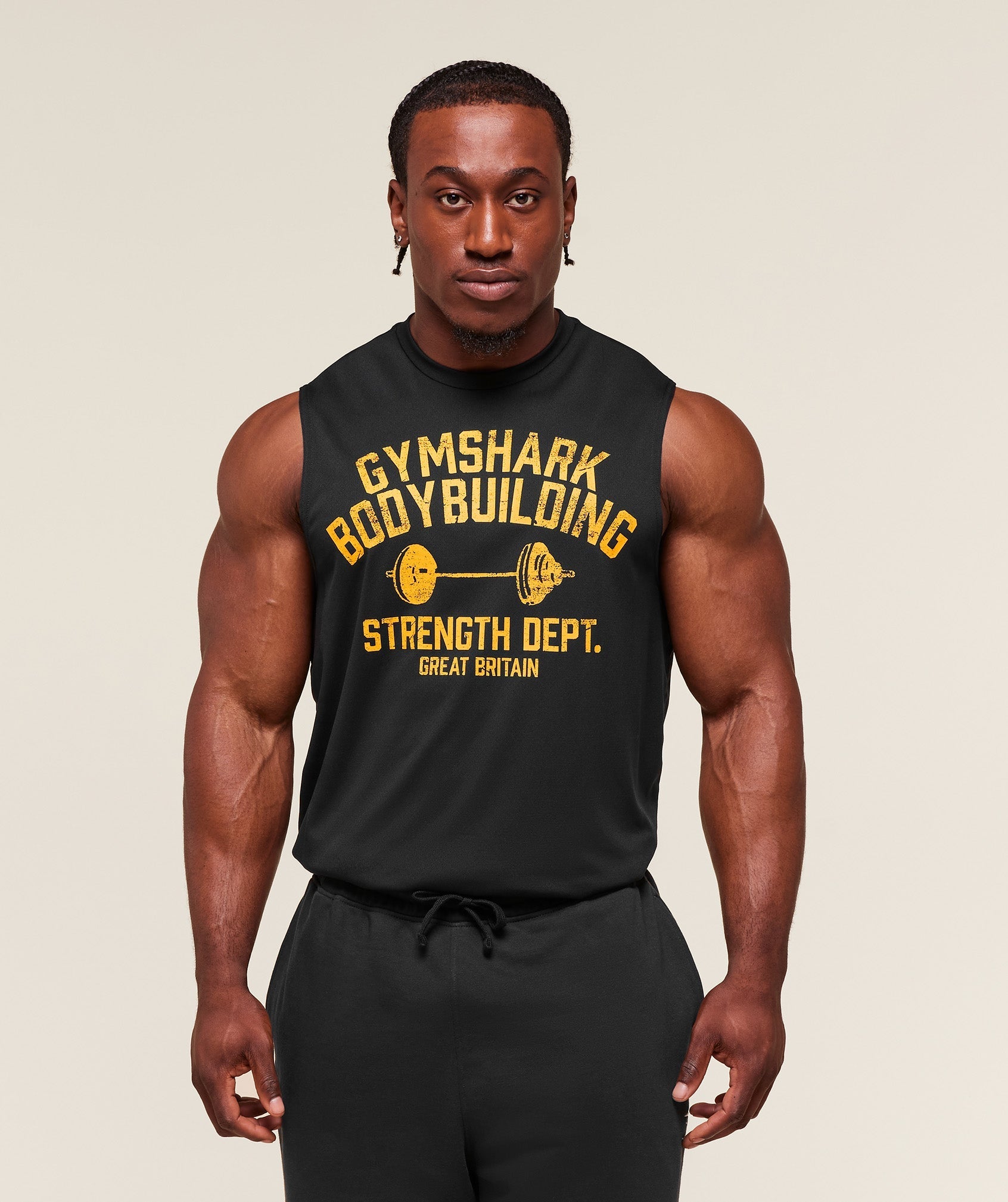 Gymshark Olympic Bar Tank - Black