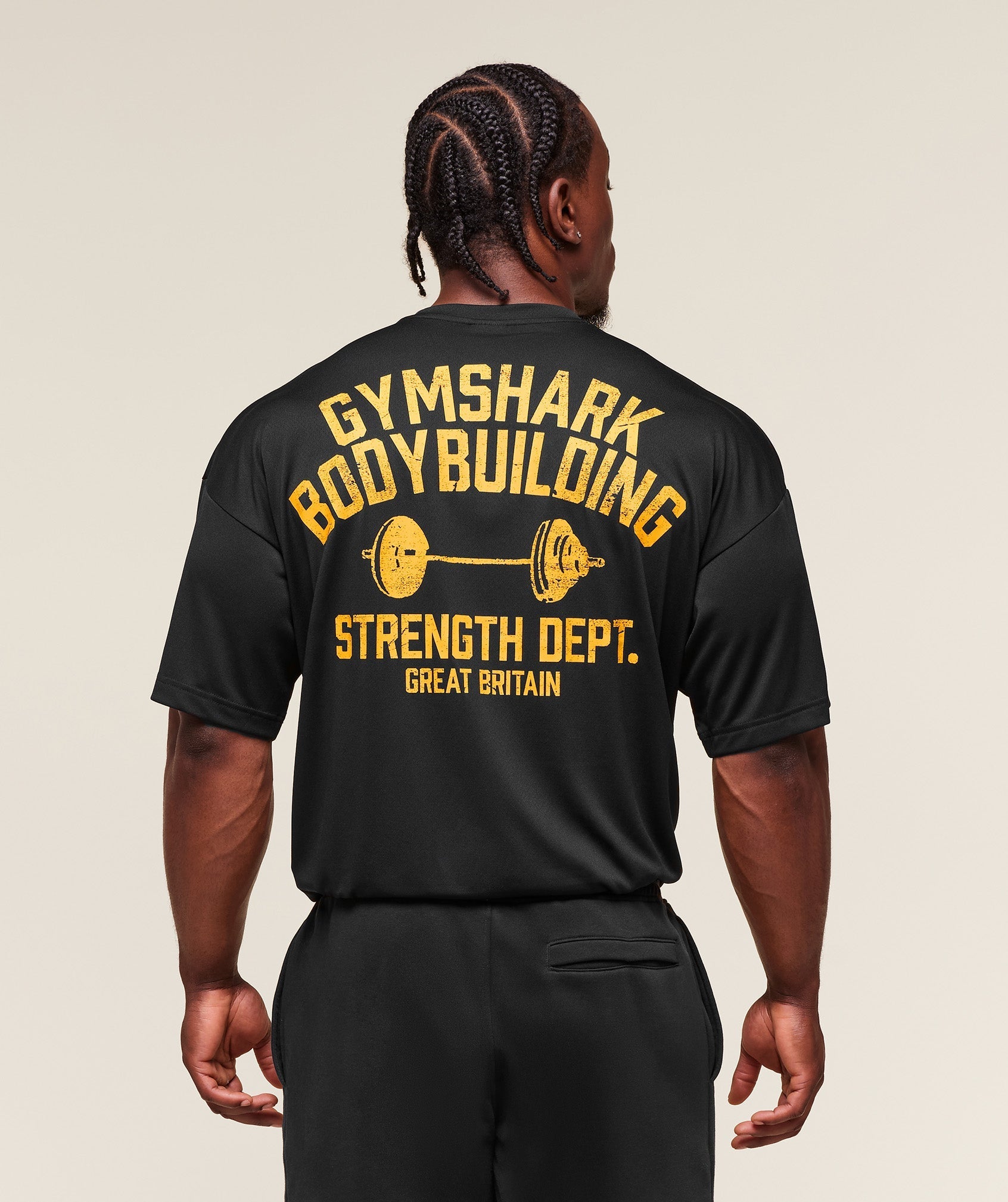 Gymshark Olympic Bar T-Shirt - Black