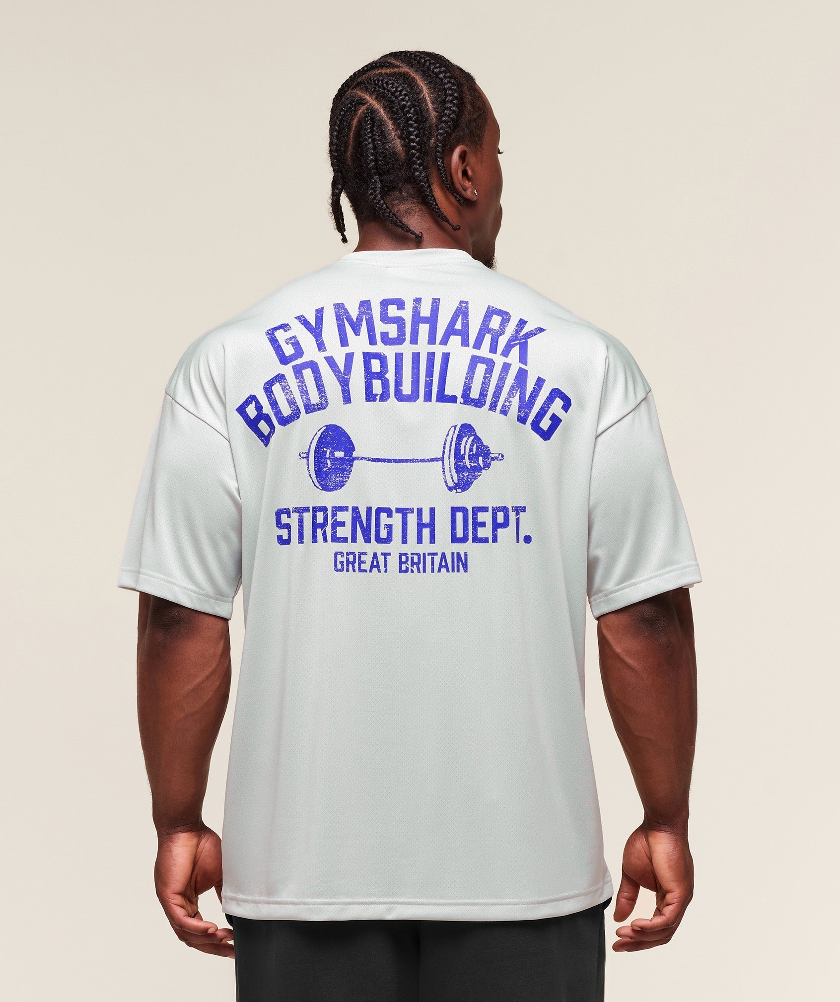 Gymshark Olympic Bar T-Shirt - Metal Grey