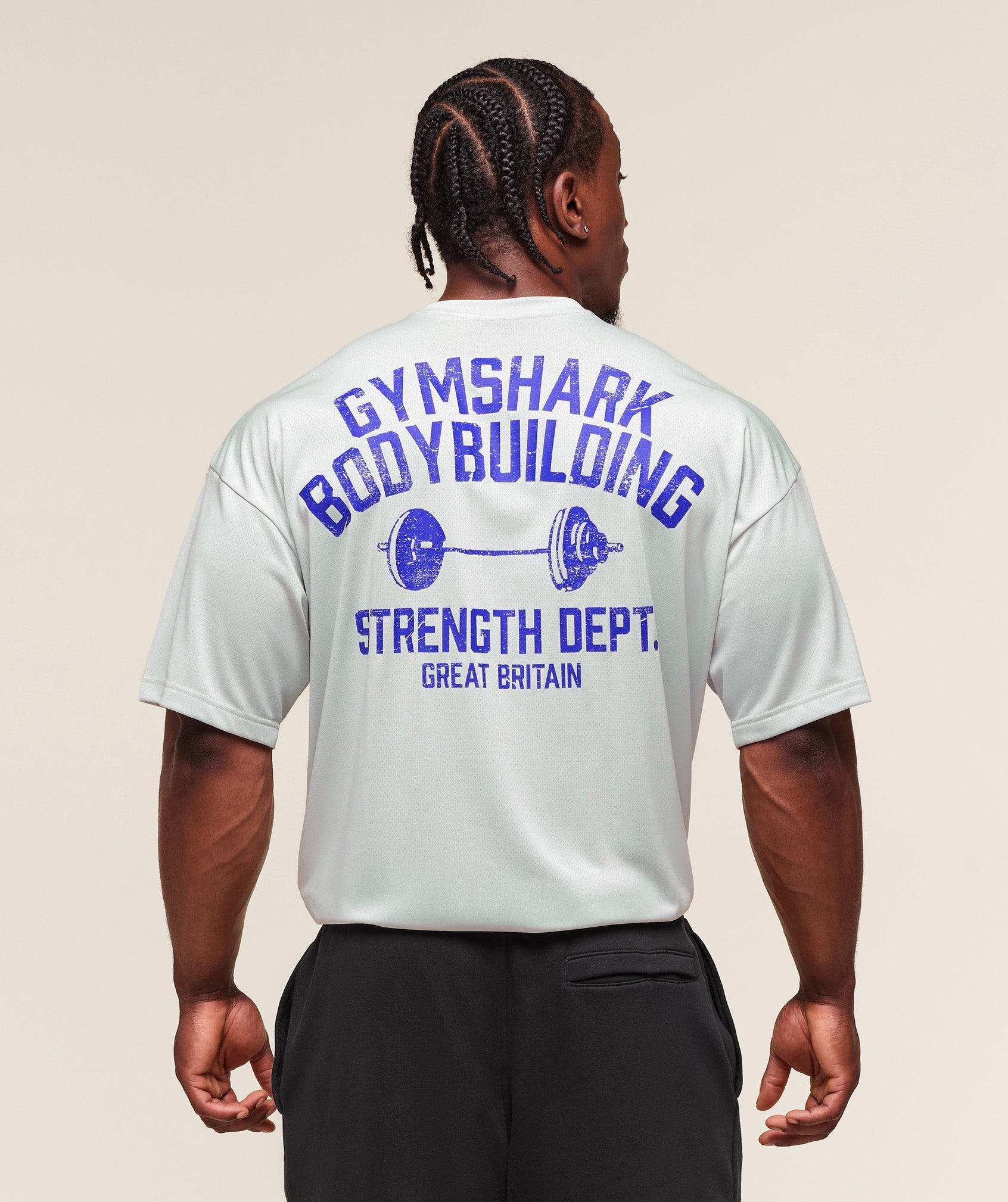 Gymshark Olympic Bar T-Shirt - Metal Grey