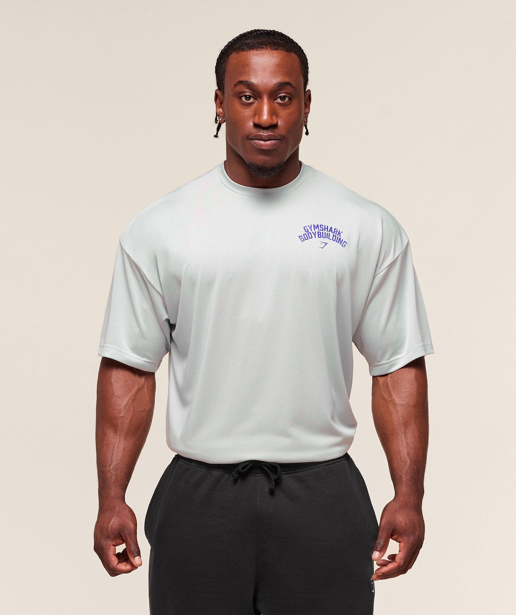 Gymshark Olympic Bar T-Shirt - Metal Grey