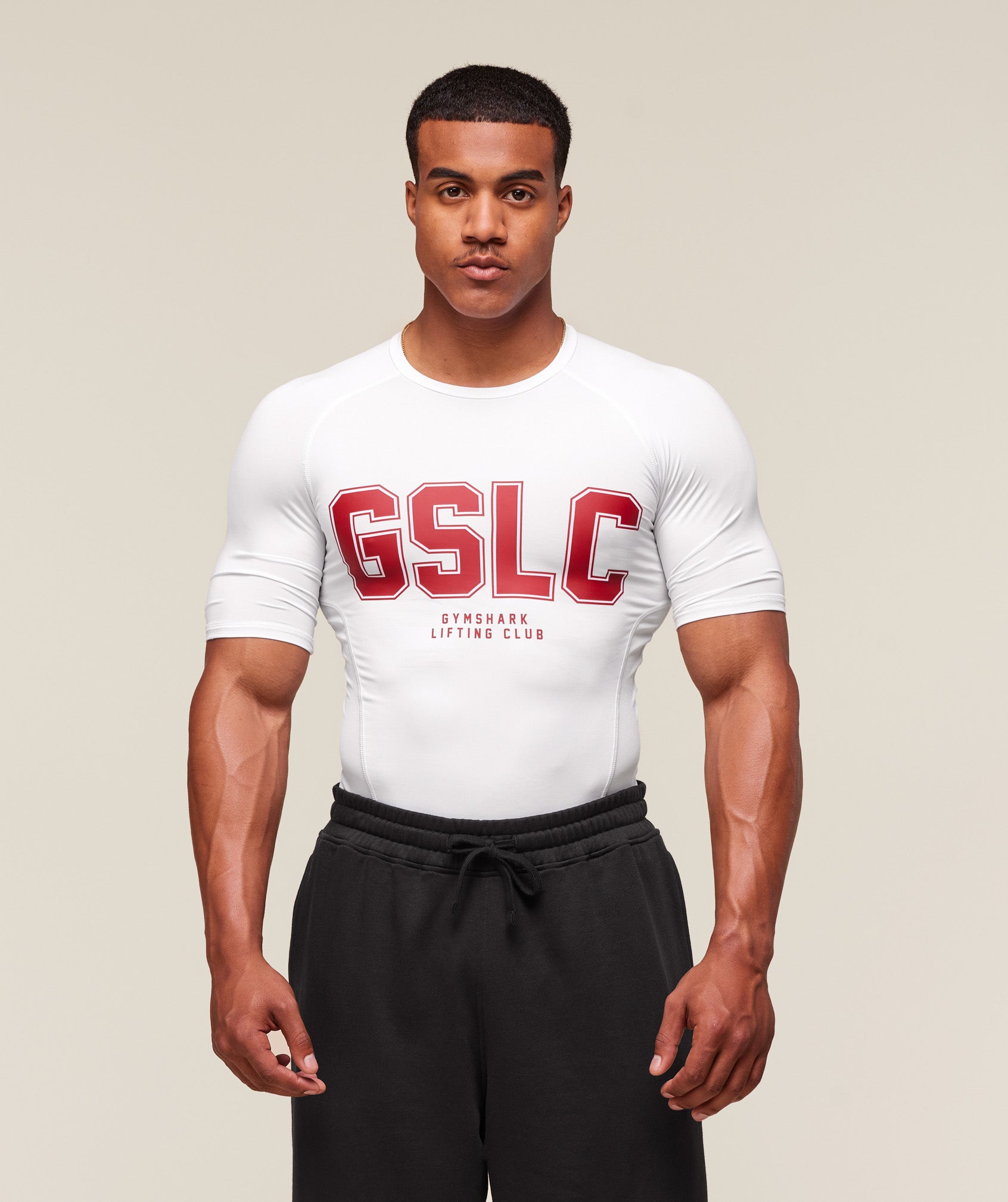 Gymshark GSLC Baselayer T-Shirt - White