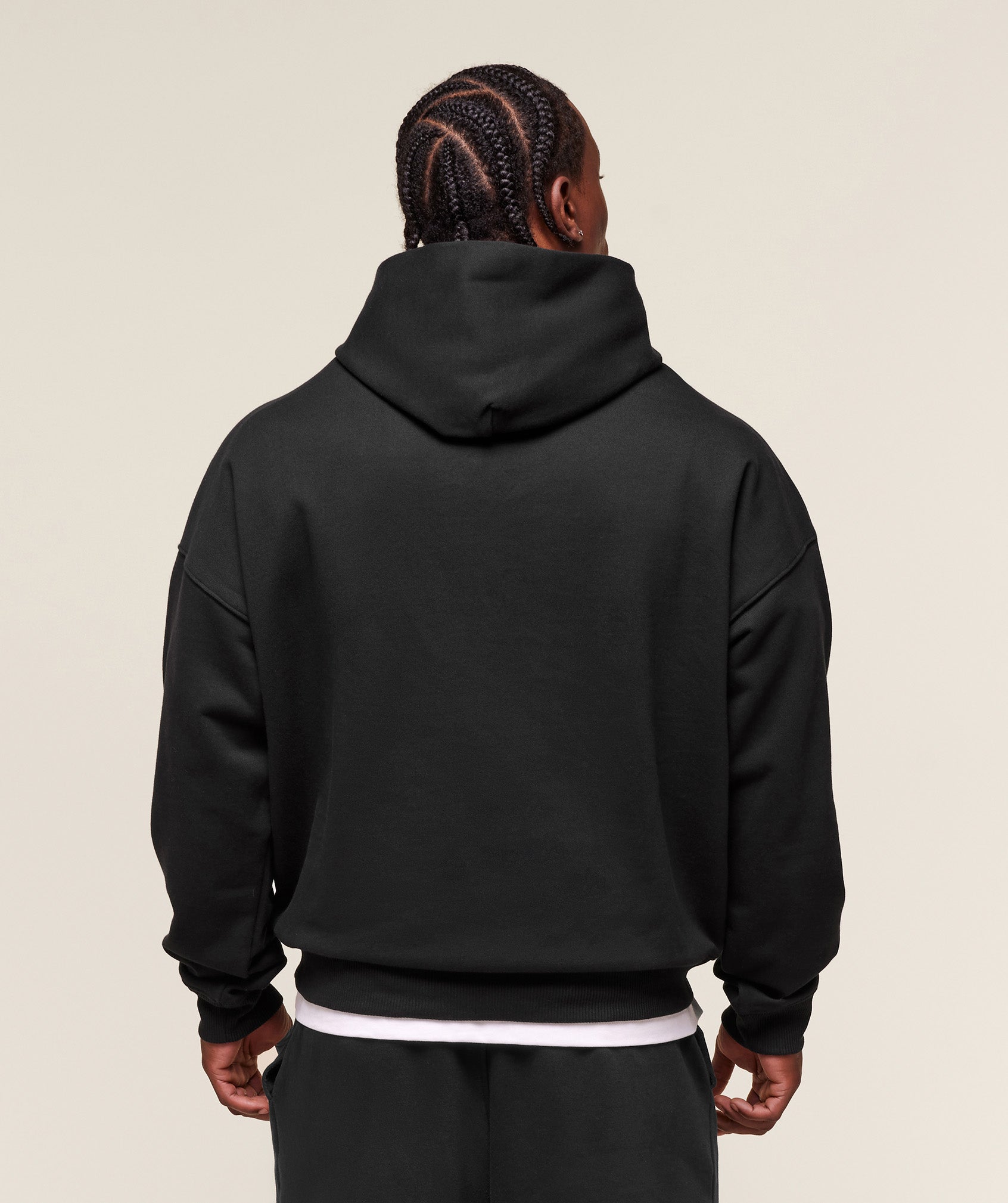 Gymshark Pocket Graphic Hoodie - Black