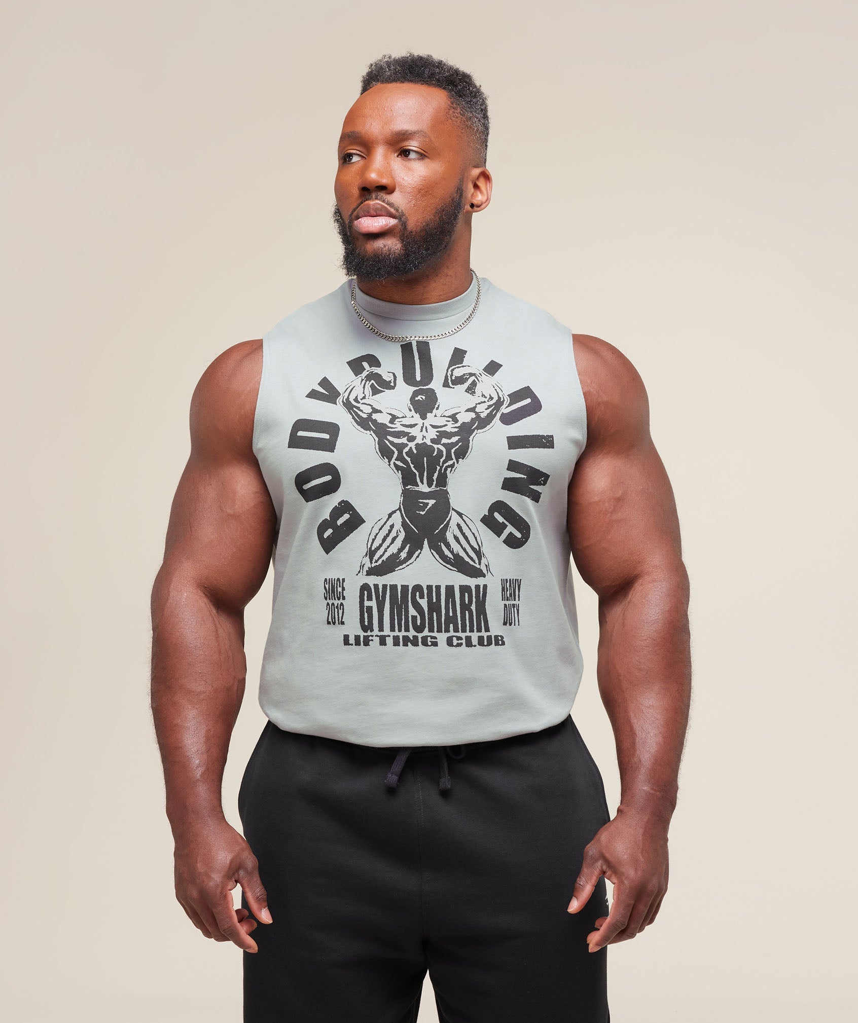 Gymshark Lifting Club Flex Tank - Smokey Grey