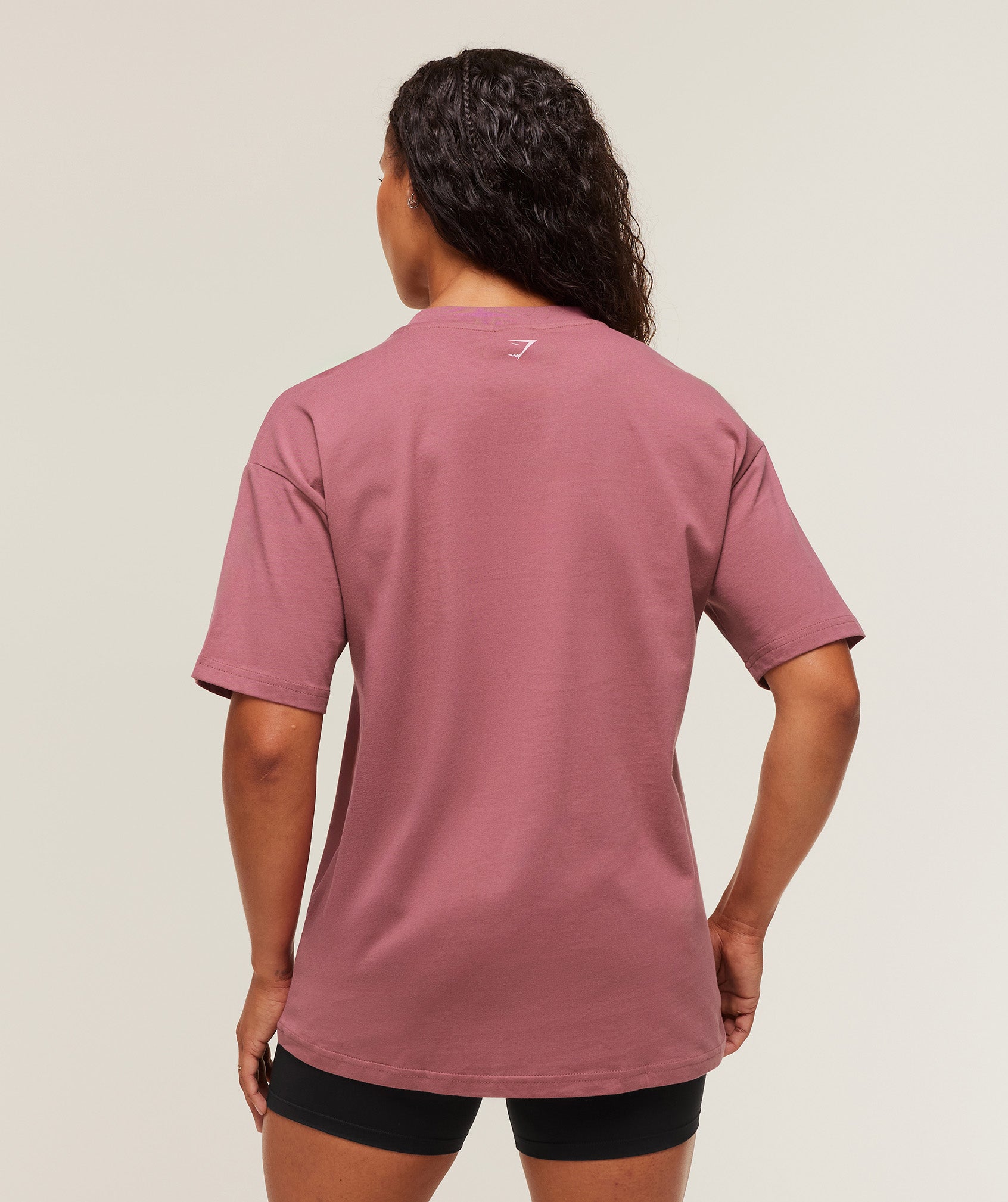 Gymshark Lifting Club Graphic Oversized T-Shirt - Reset Pink