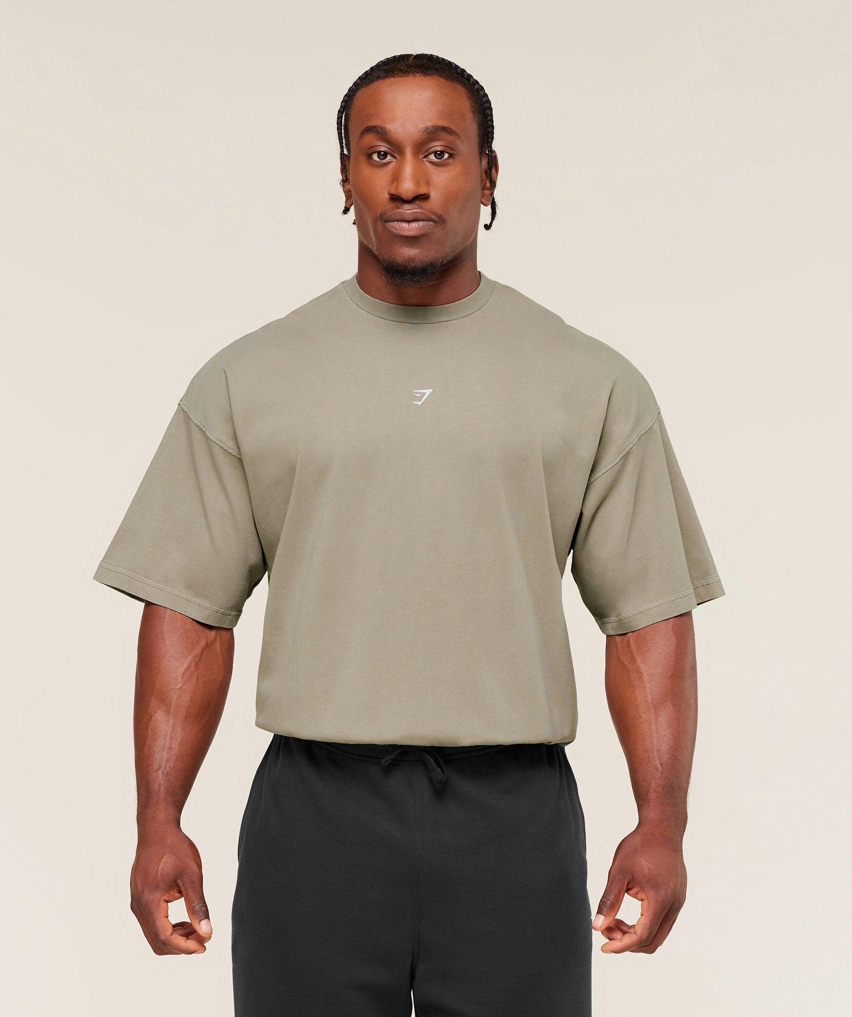 Gymshark Deadweight T-Shirt - Linen Brown