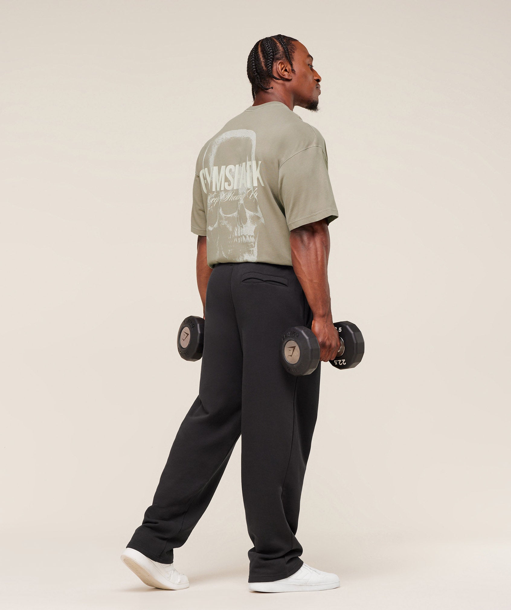 Gymshark Deadweight T-Shirt - Linen Brown