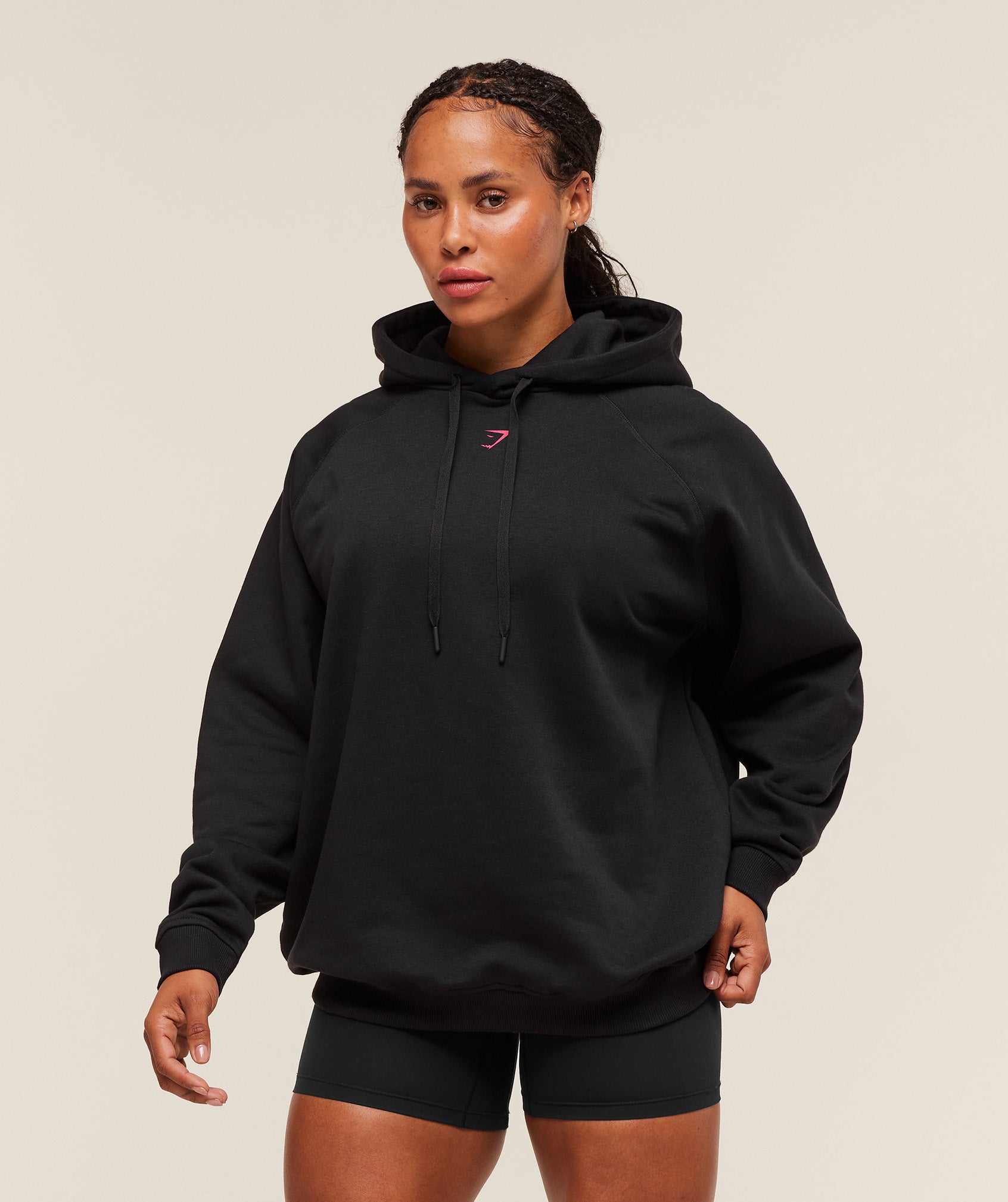 Gymshark Strength Department Oversized Hoodie - Black