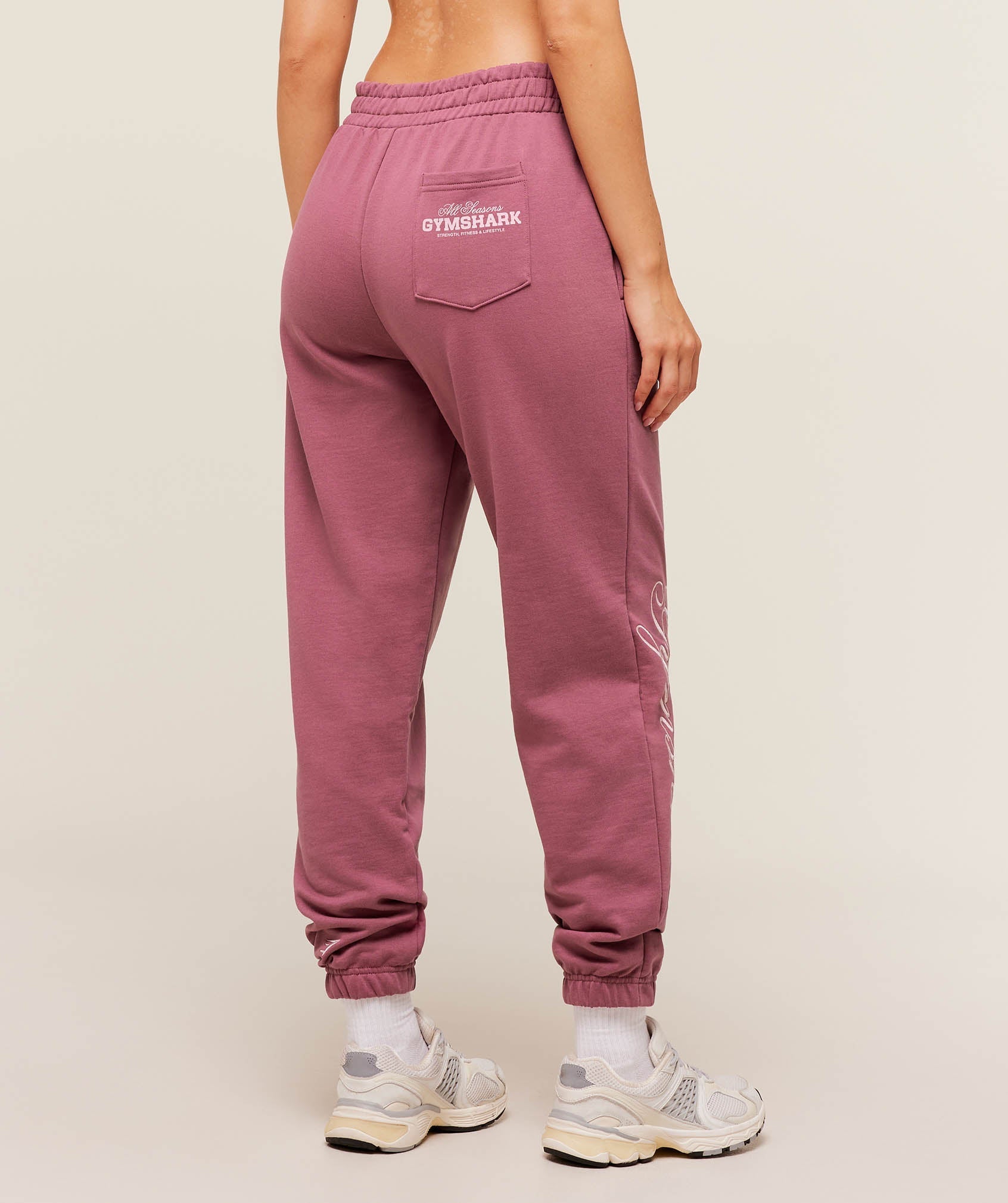 Gymshark All Seasons Graphic Jogger - Reset Pink