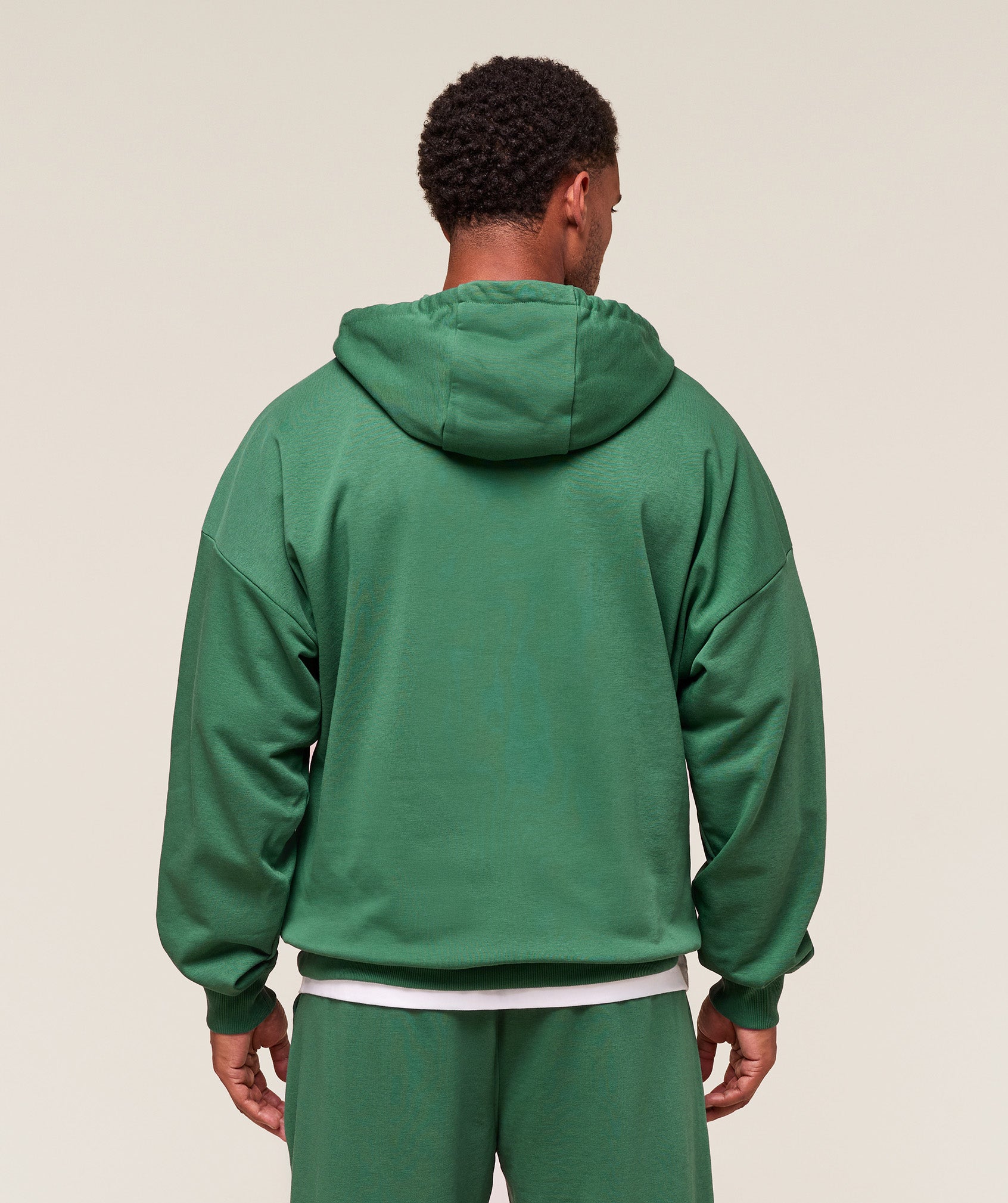 Gymshark Worn Graphic Hoodie - Lift Green