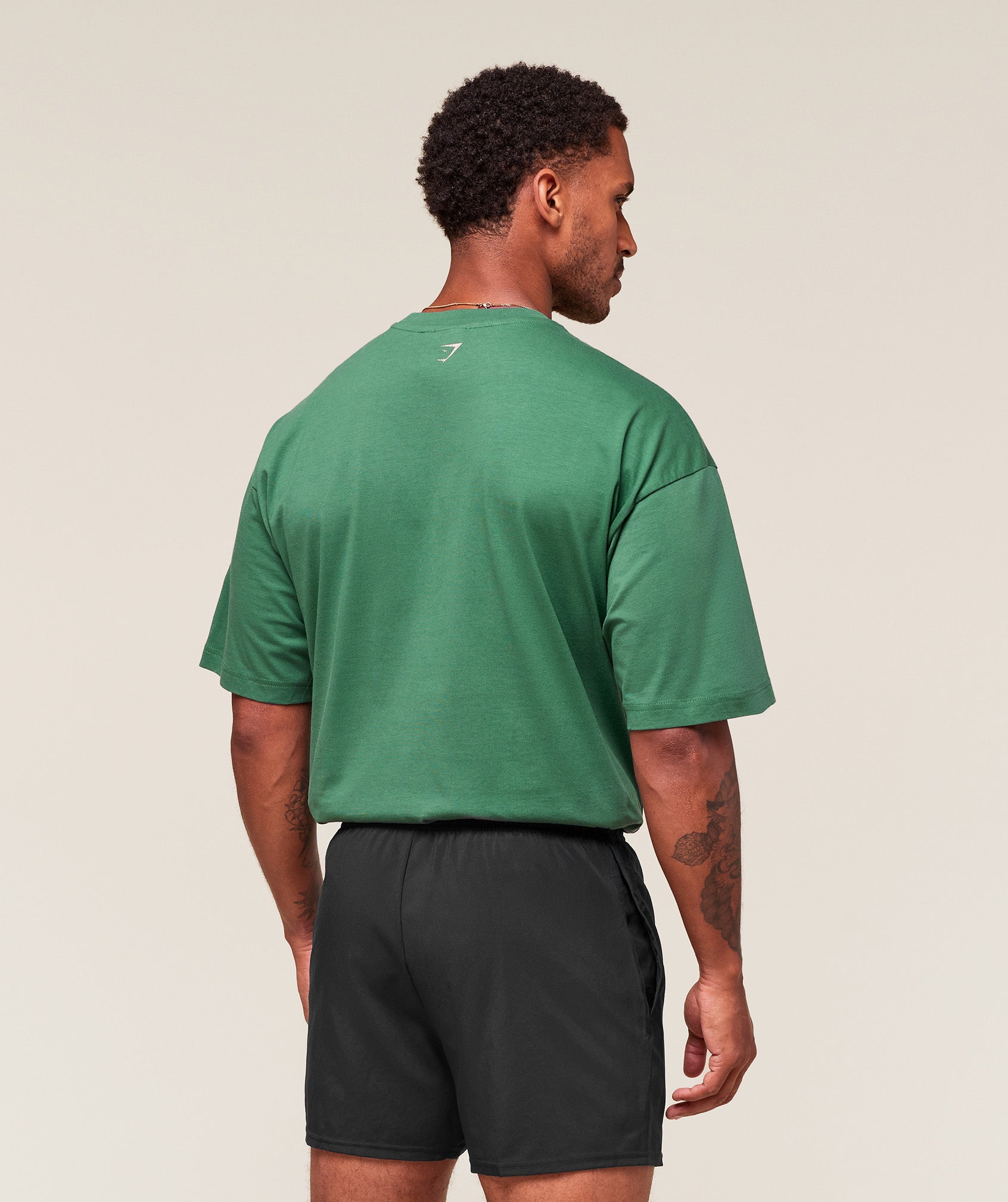 Gymshark Worn Graphic T-Shirt - Lift Green