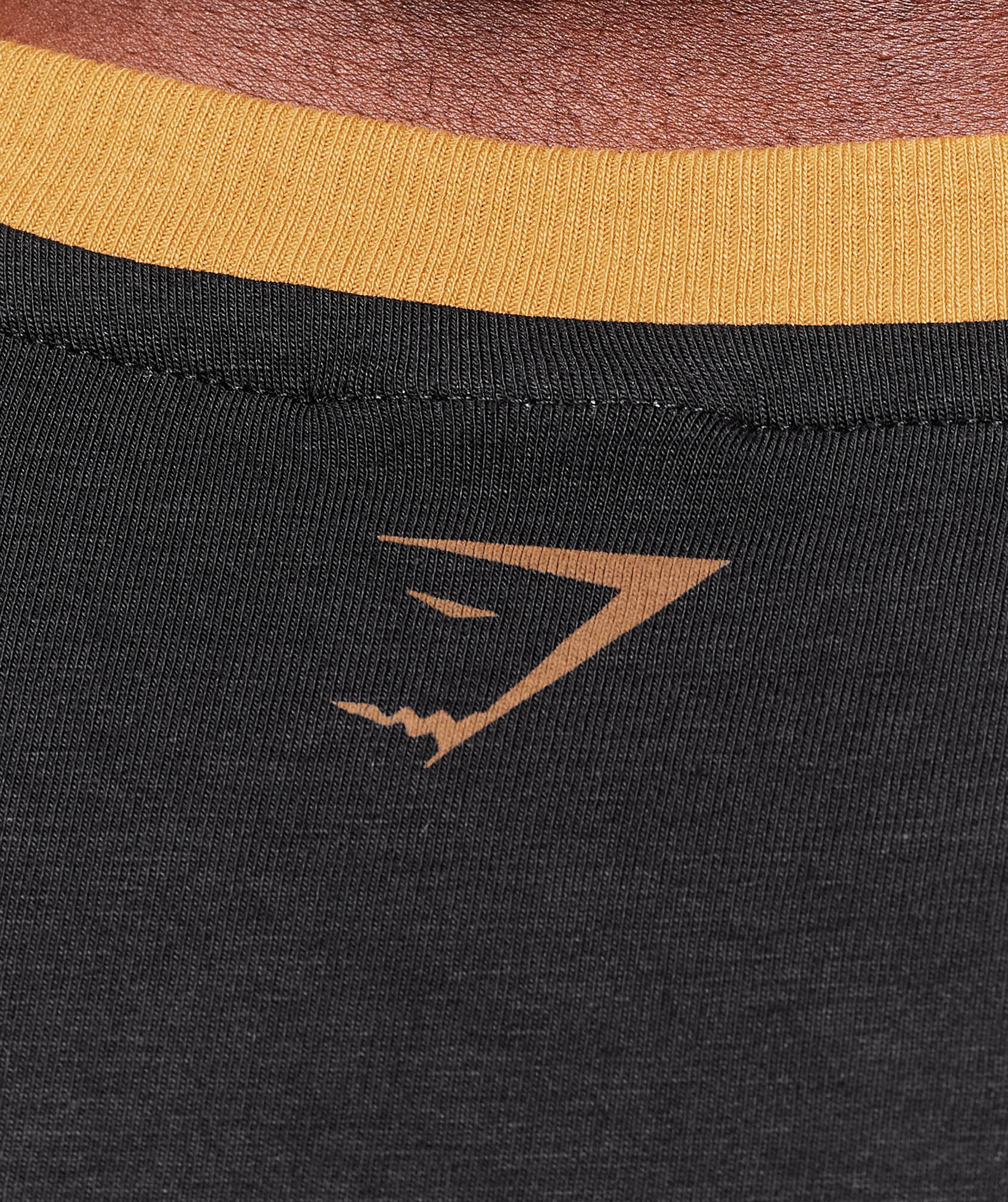 Gymshark XXL Strength Dept Ringer T-Shirt - Black