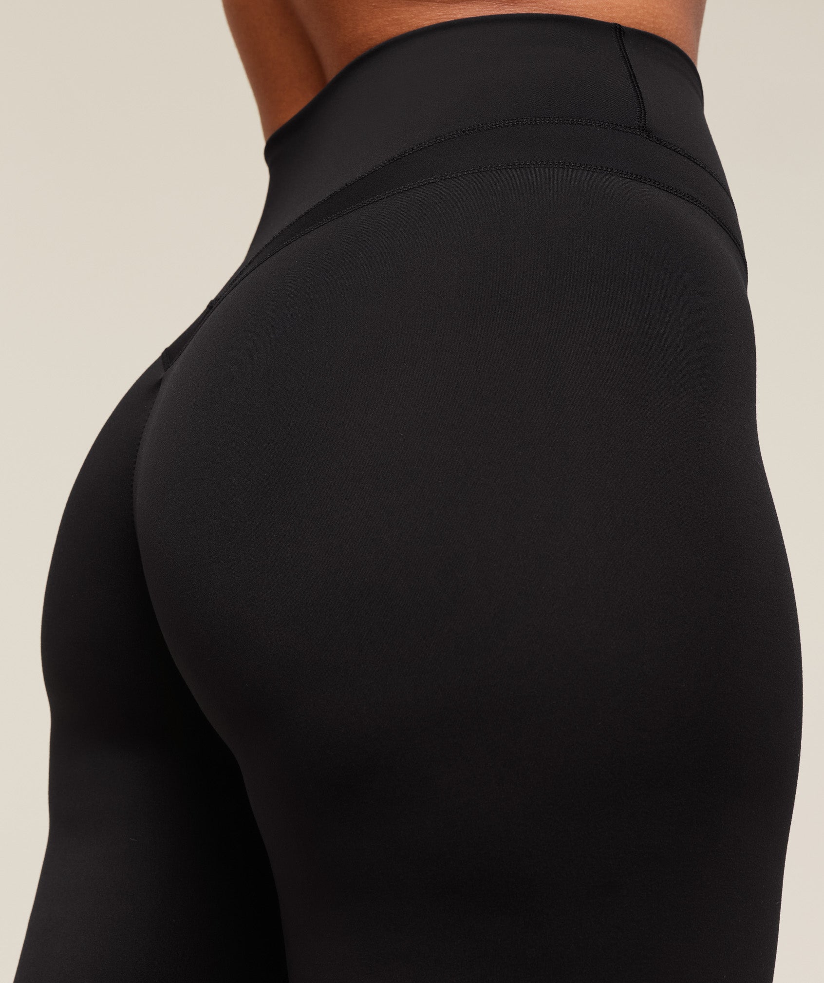 Gymshark Whitney Flared Leggings Short - Black