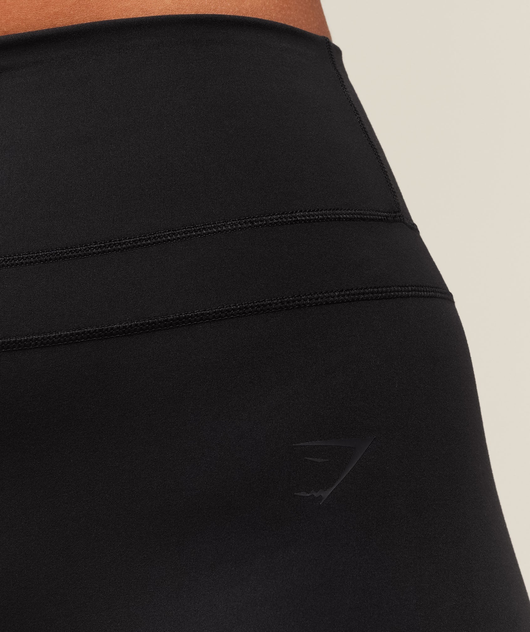 Gymshark Whitney Flared Leggings Short - Black