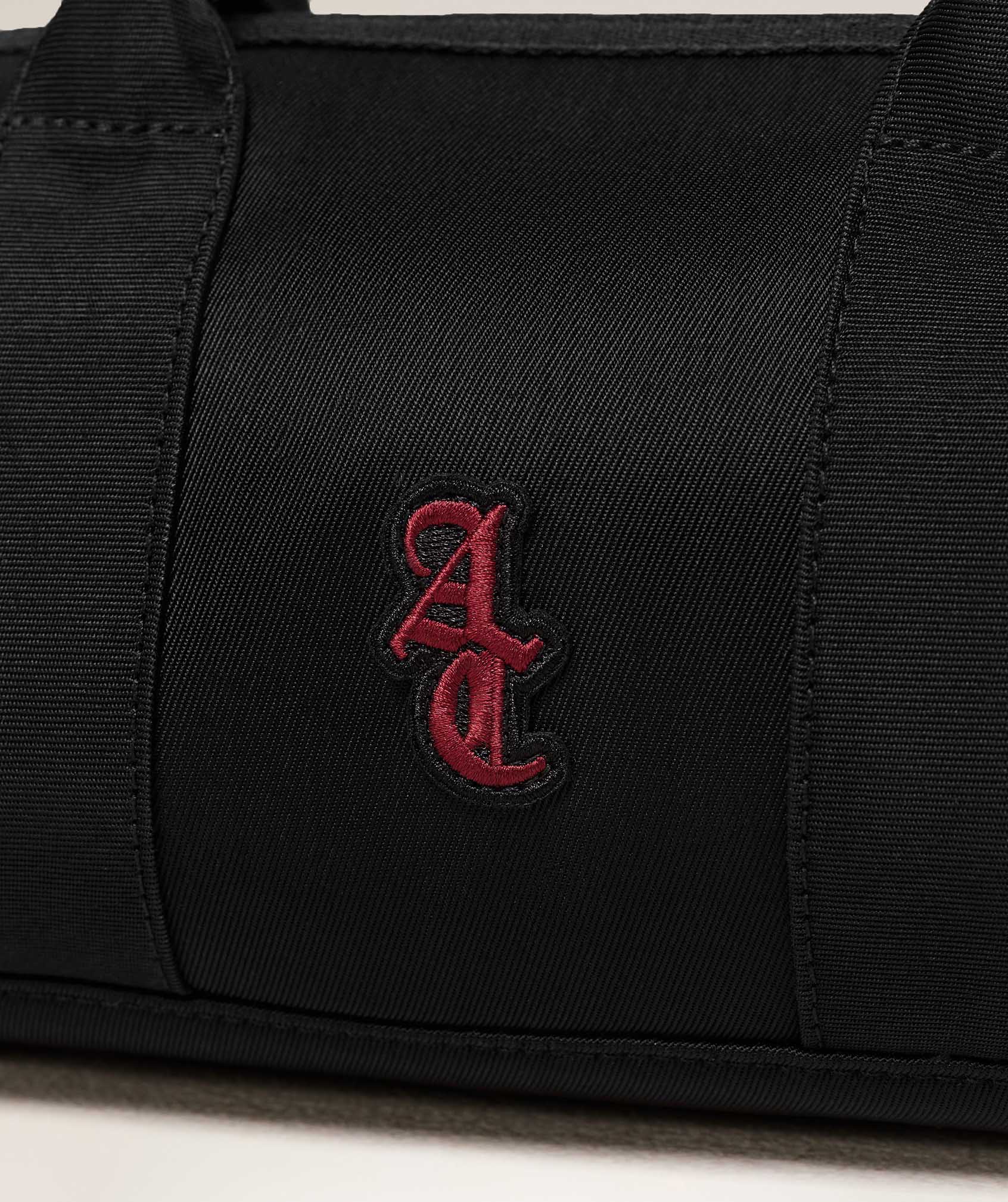 Gymshark x Analis Mini Barrel Bag - Black/Carmine Red