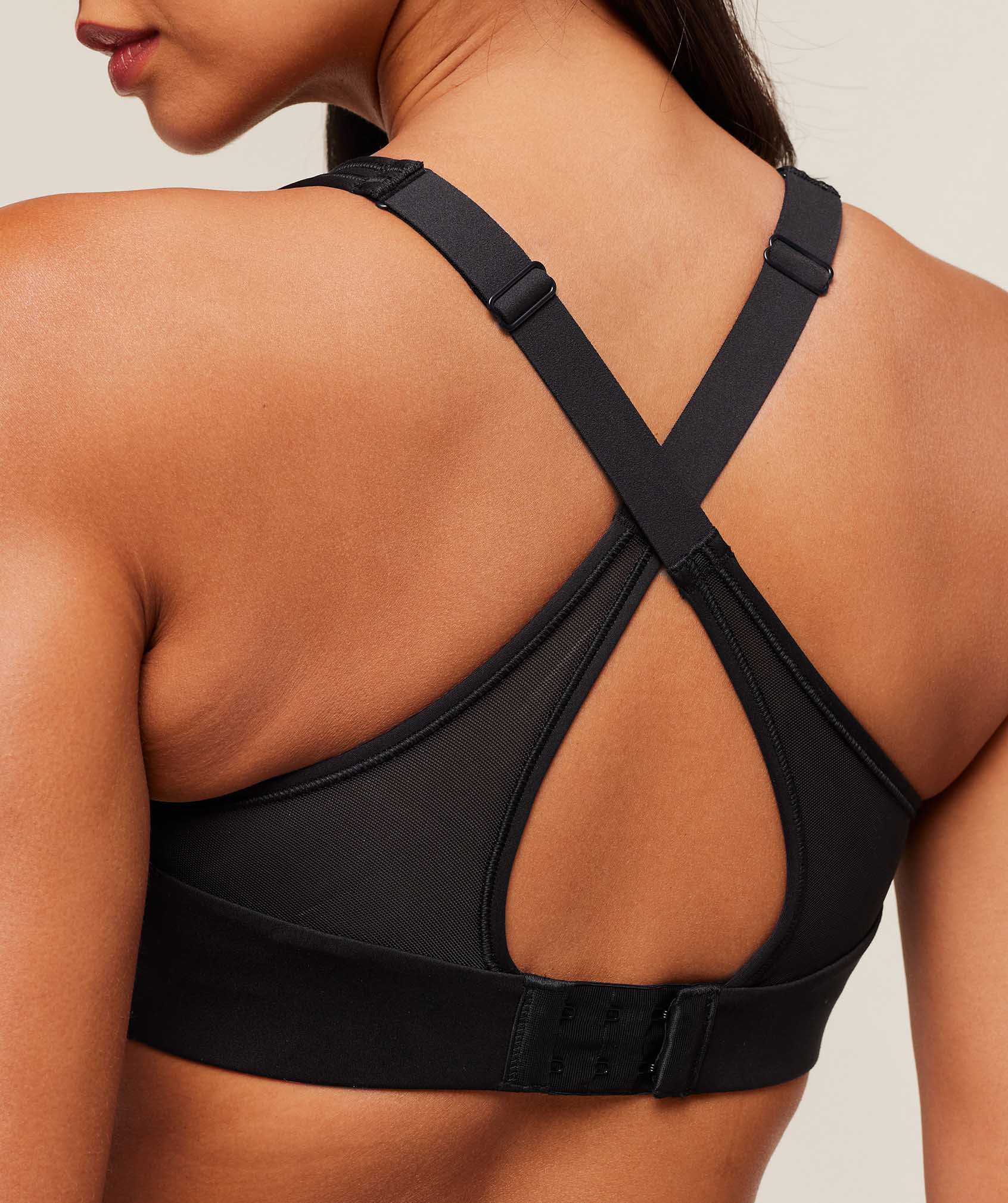 Gymshark Alpha High Support Sports Bra - Black
