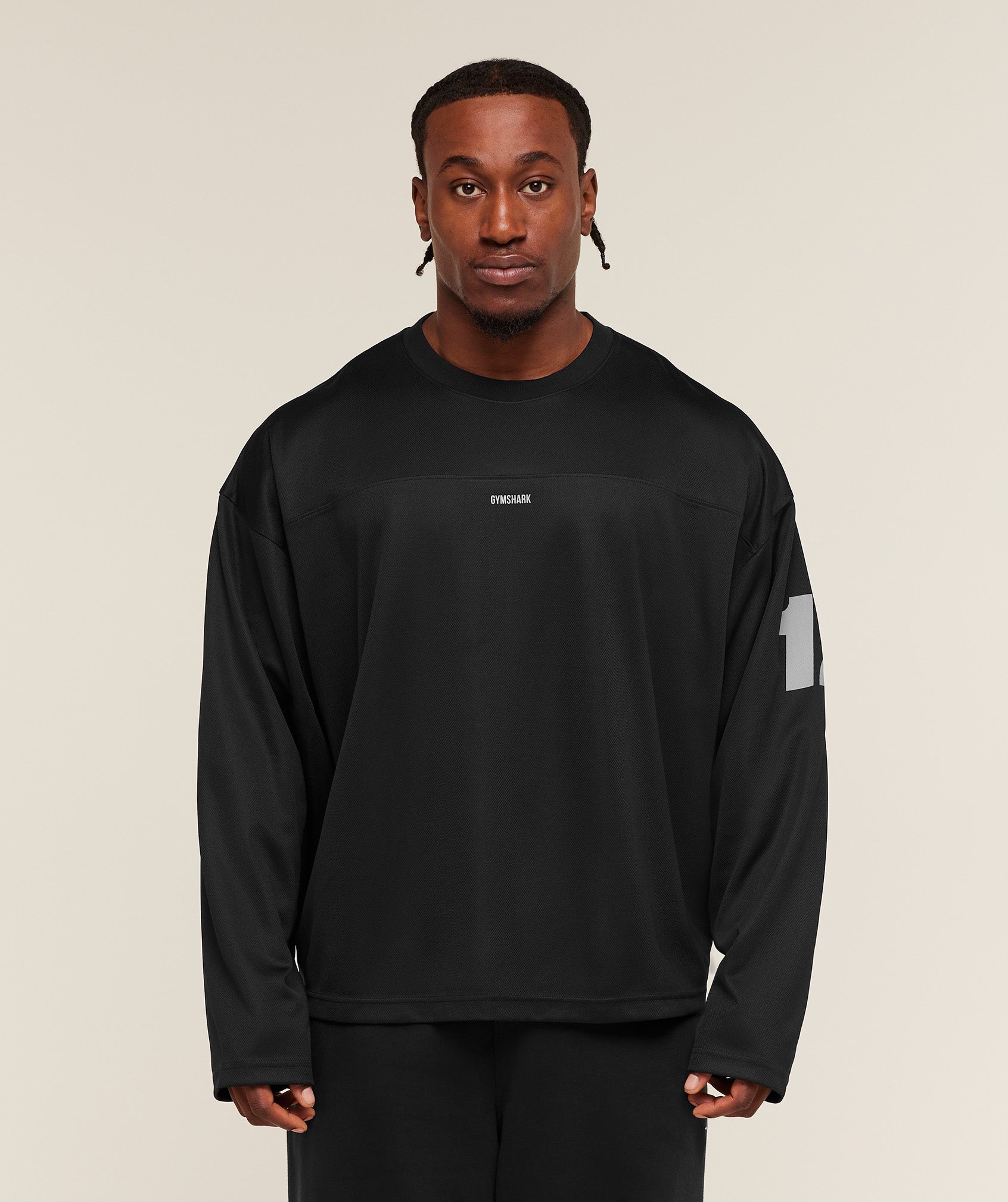 Gymshark Hockey Jersey - Black