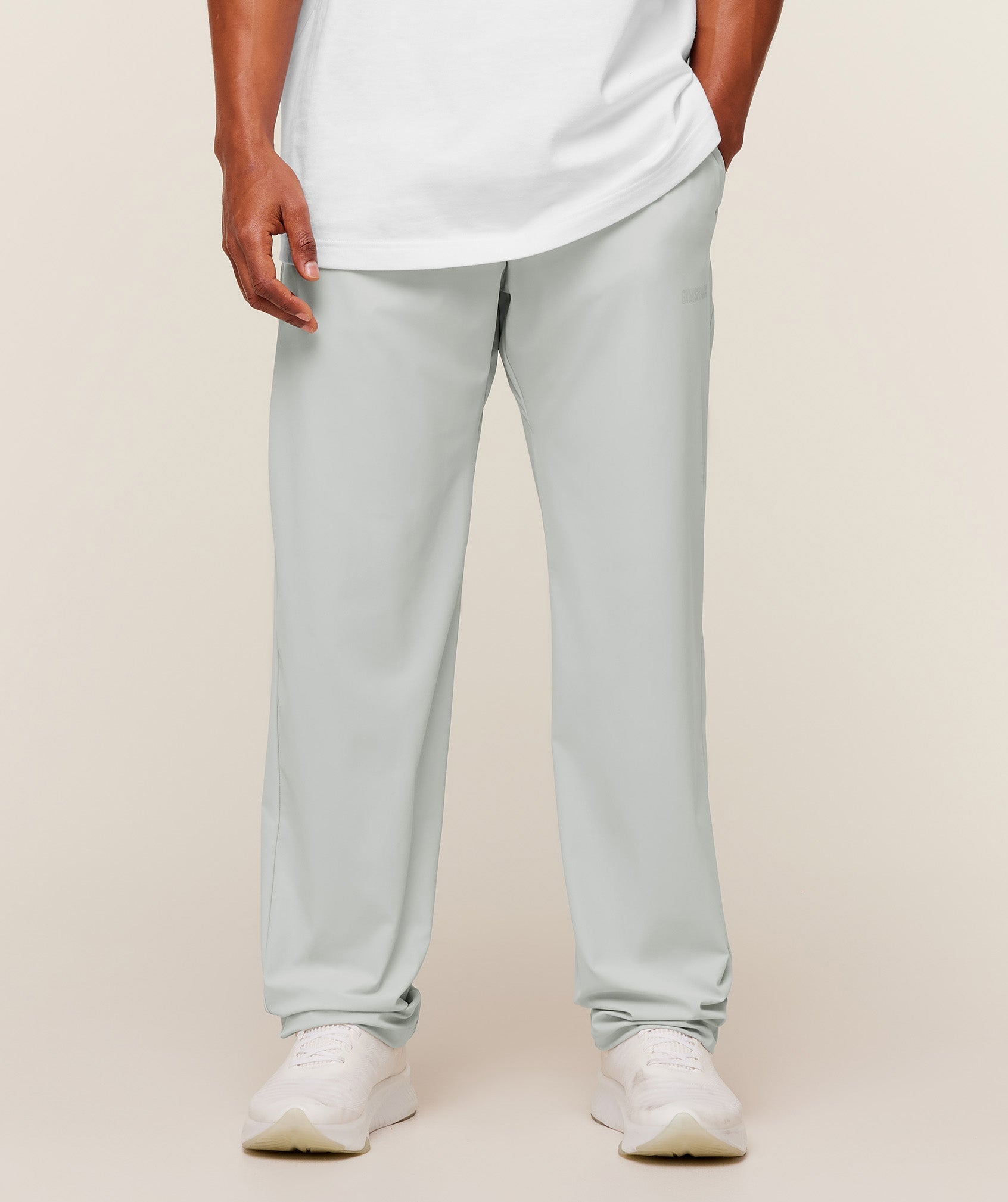 Gymshark Hybrid Joggers - Light Grey