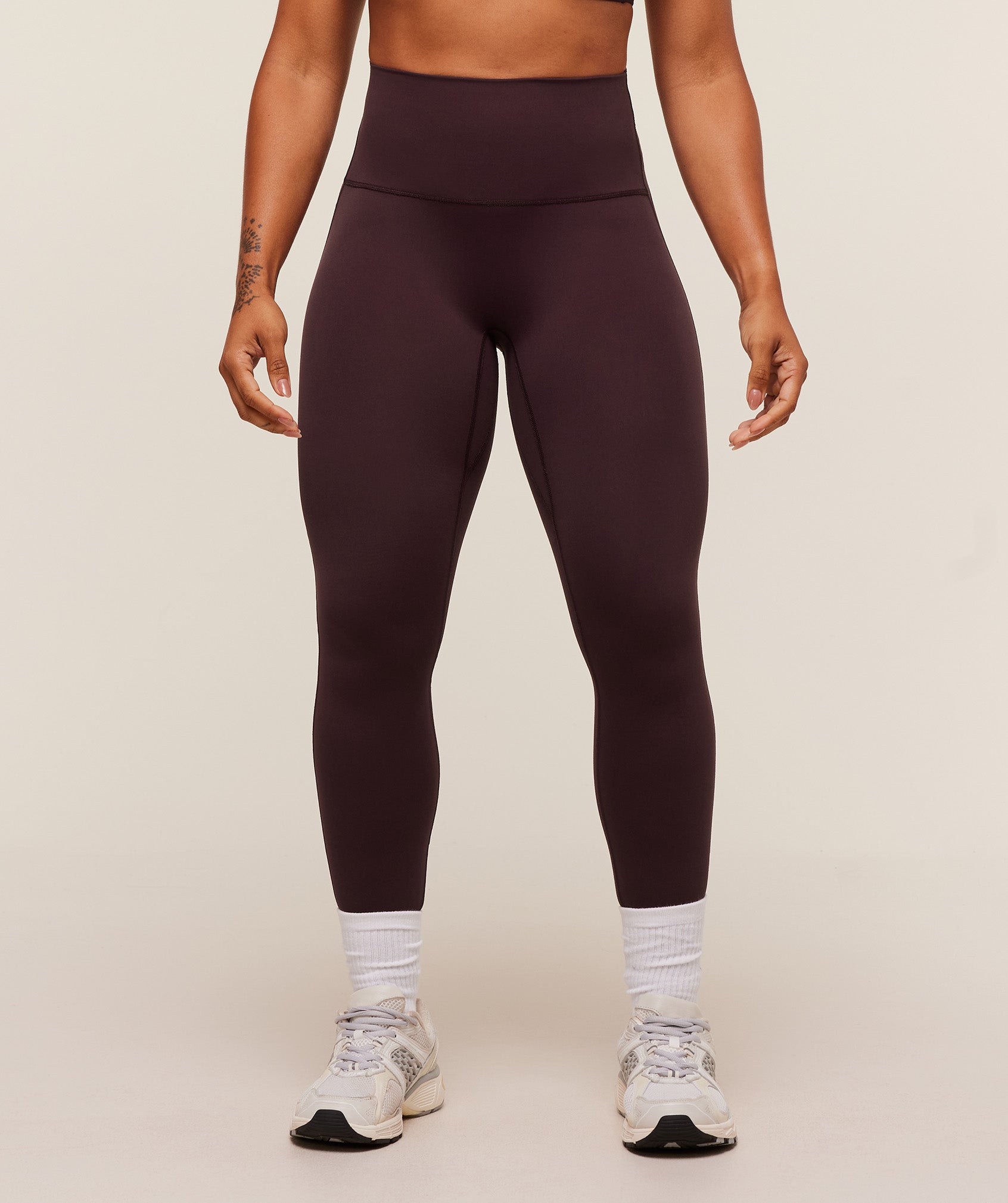 Gymshark Legacy Logo Leggings - Cherry Purple