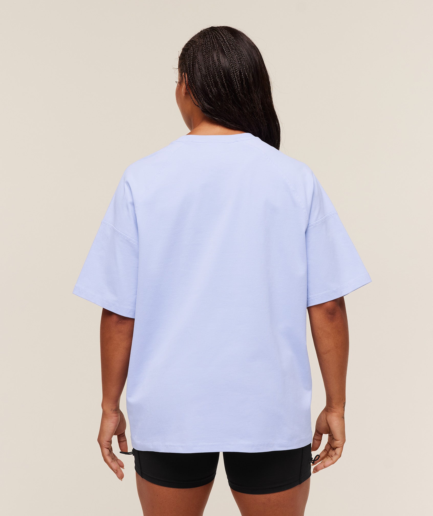 Gymshark Legacy Logo Oversized T-Shirt - Peri Blue