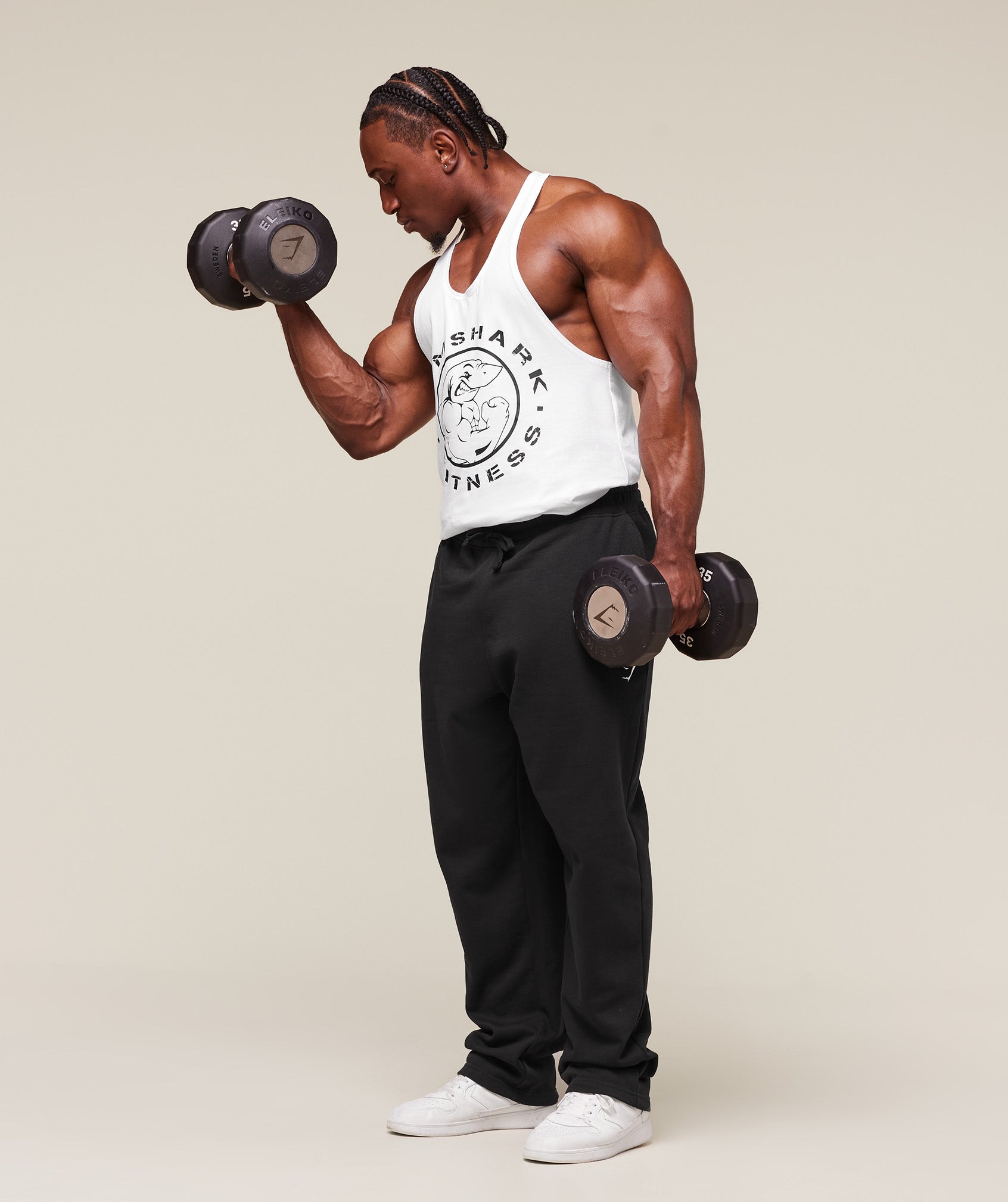 Gymshark Legacy Stringer - White