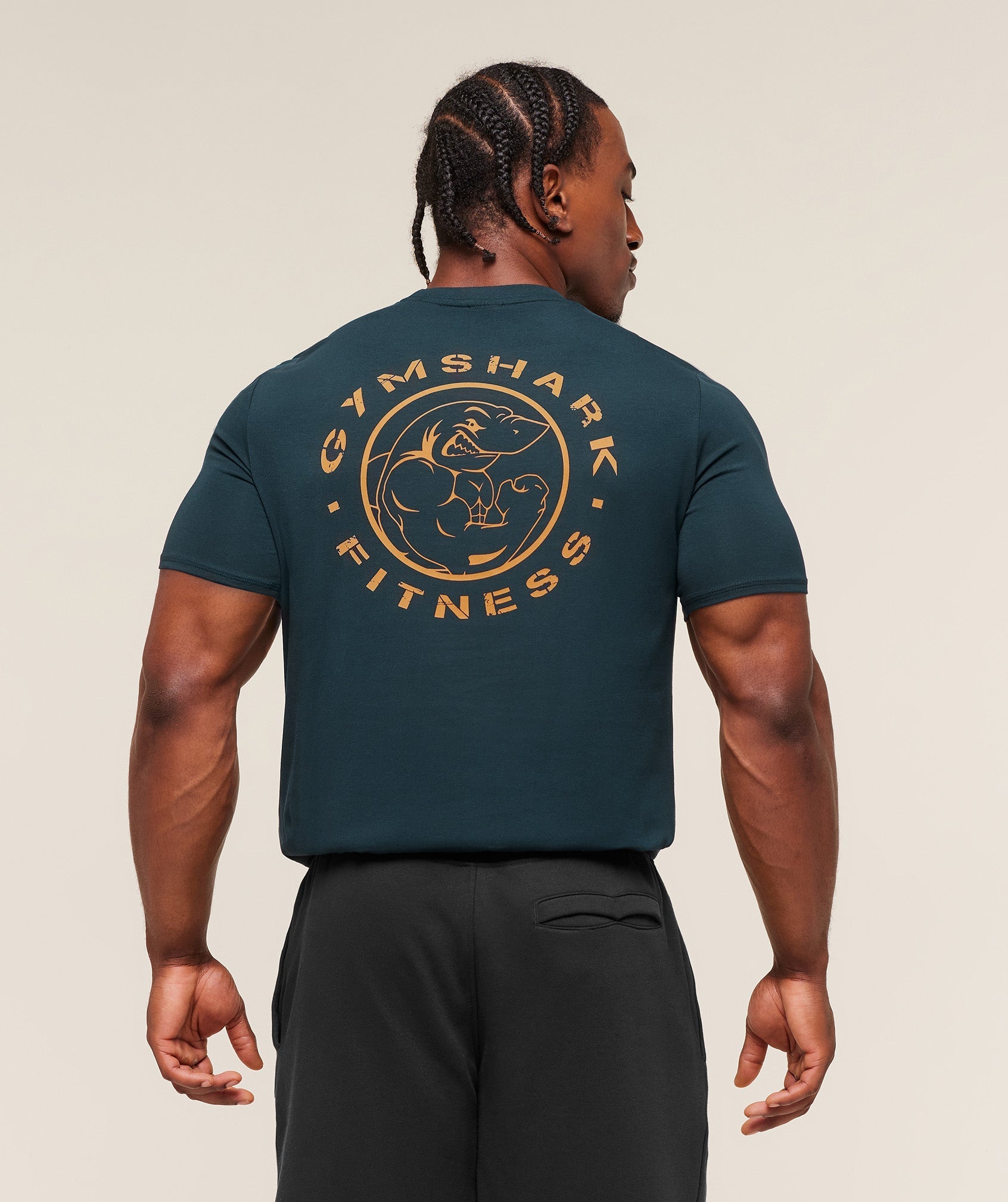 Gymshark Legacy T-Shirt - Deep Petrol Blue