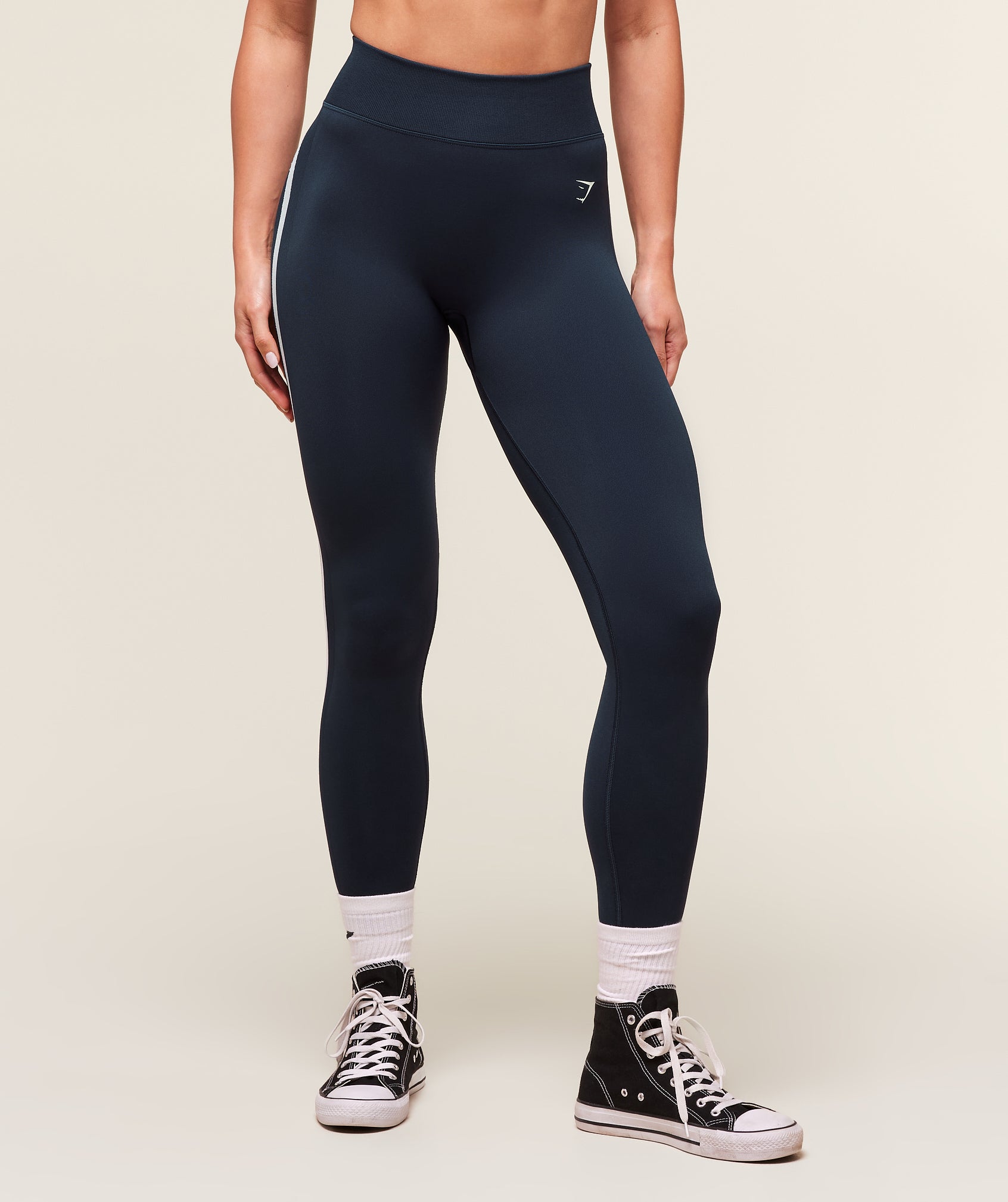 Lift Campus Seamless Leggings - Heavy Blue