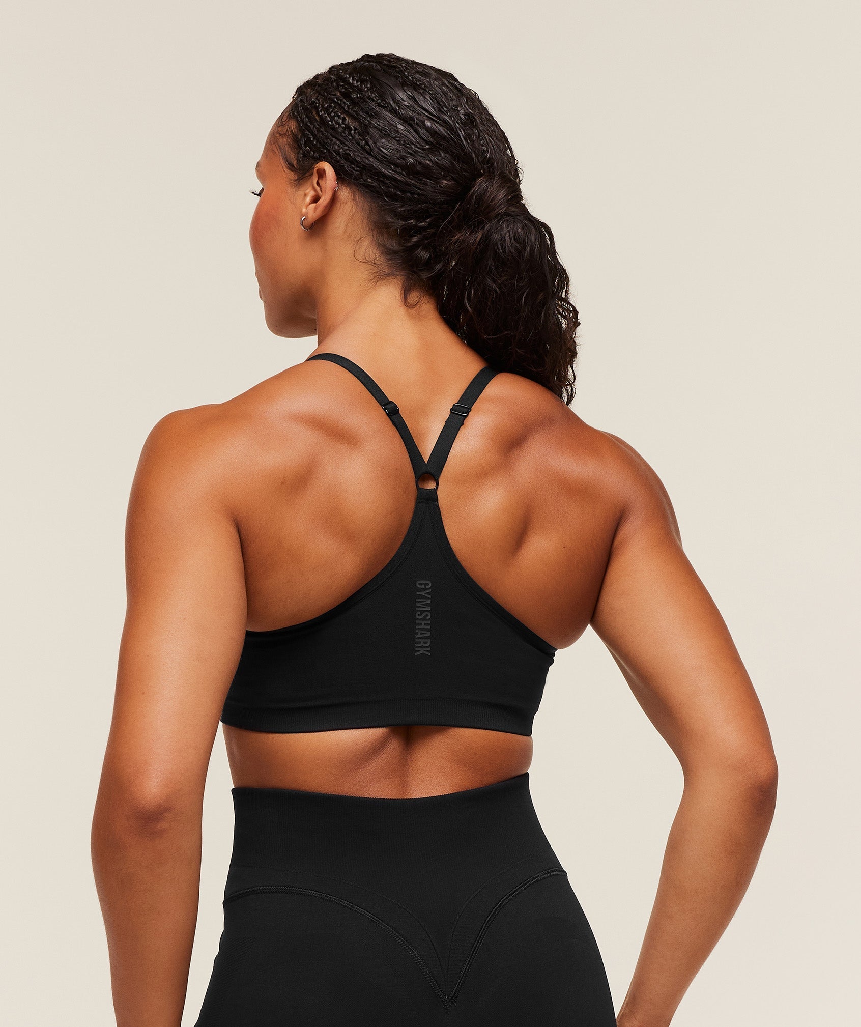 Gymshark Activate Seamless Bralette - Black