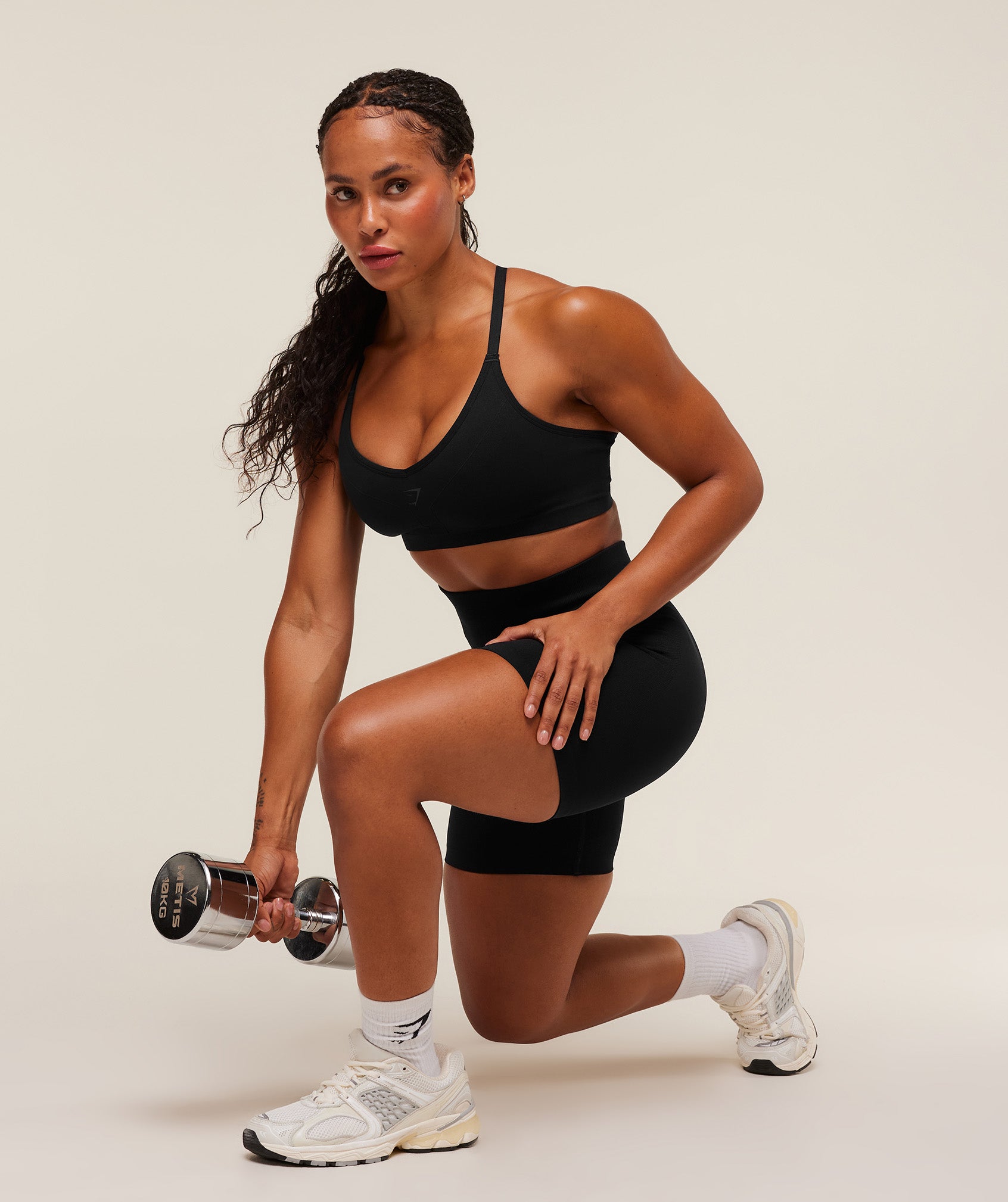 Gymshark Activate Seamless Bralette - Black