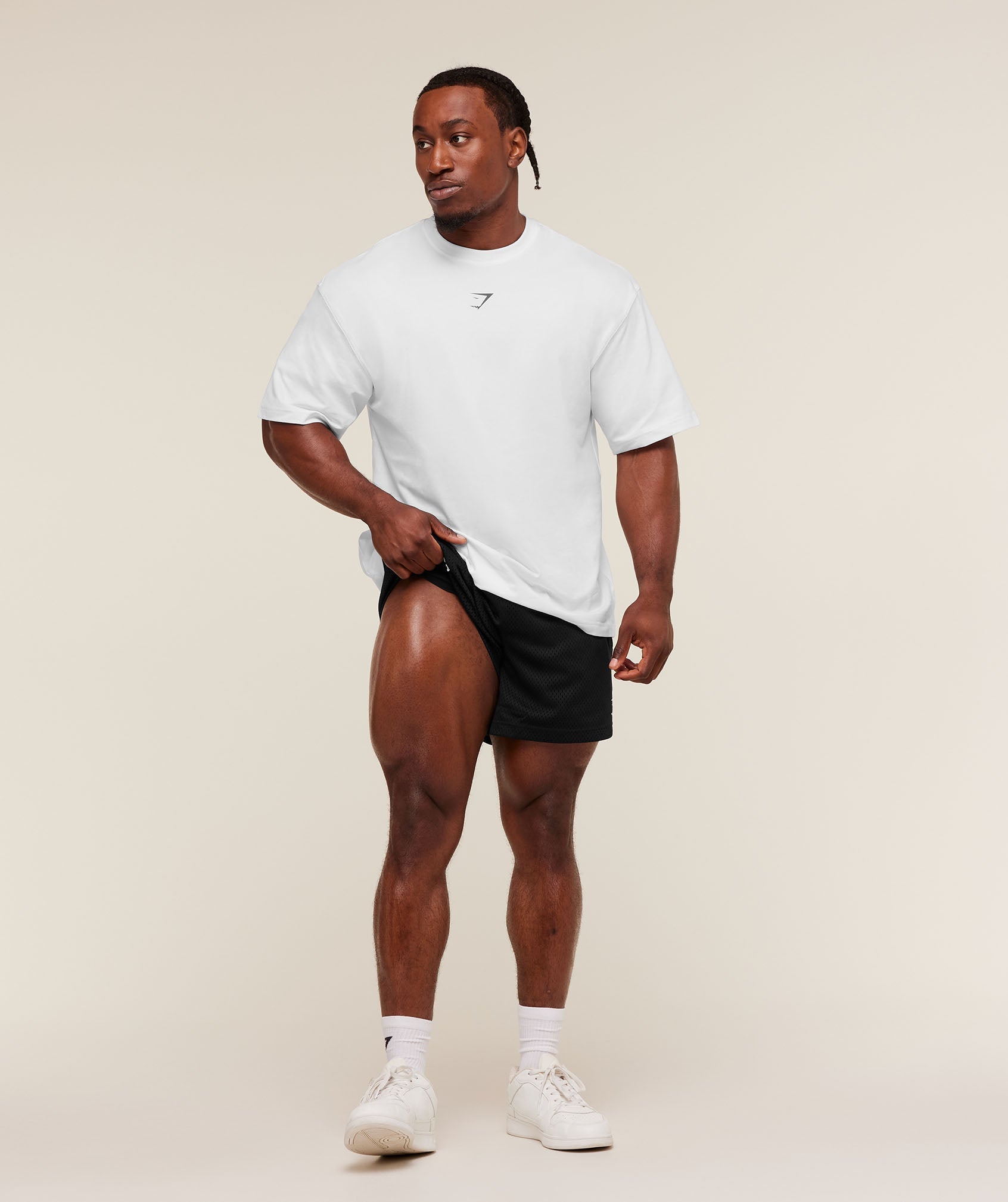 Gymshark Lifting Mesh 5" Shorts - Black