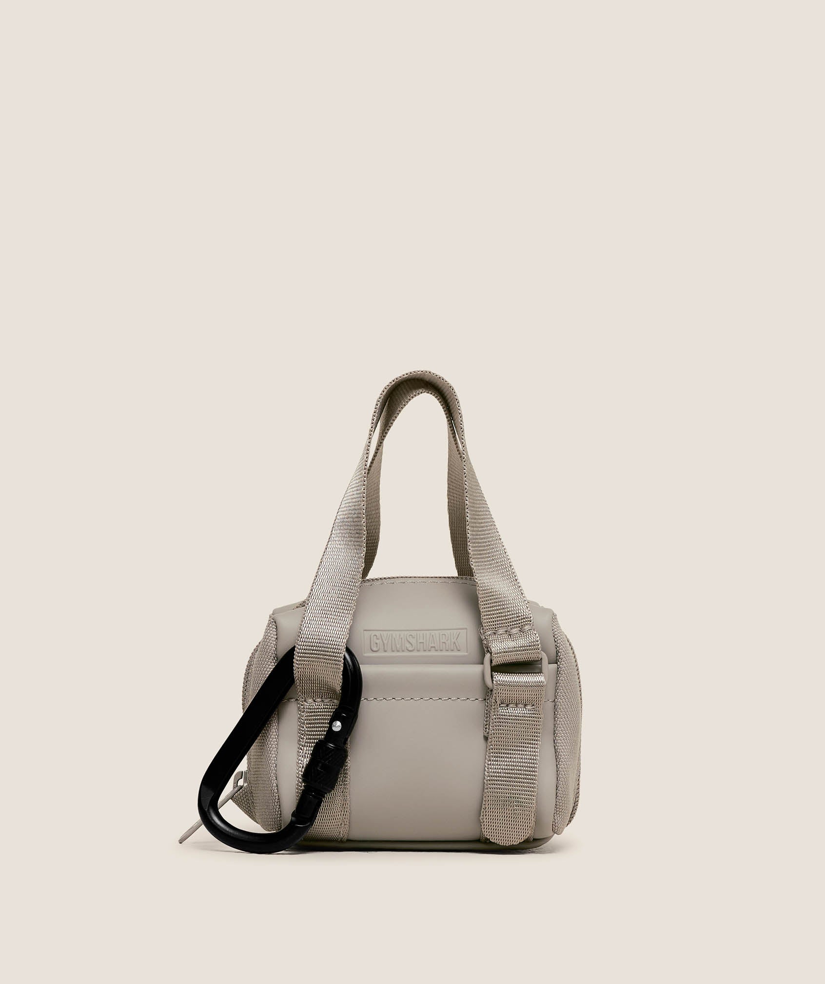 Gymshark Everyday Mini Holdall Keychain - Mushroom Grey