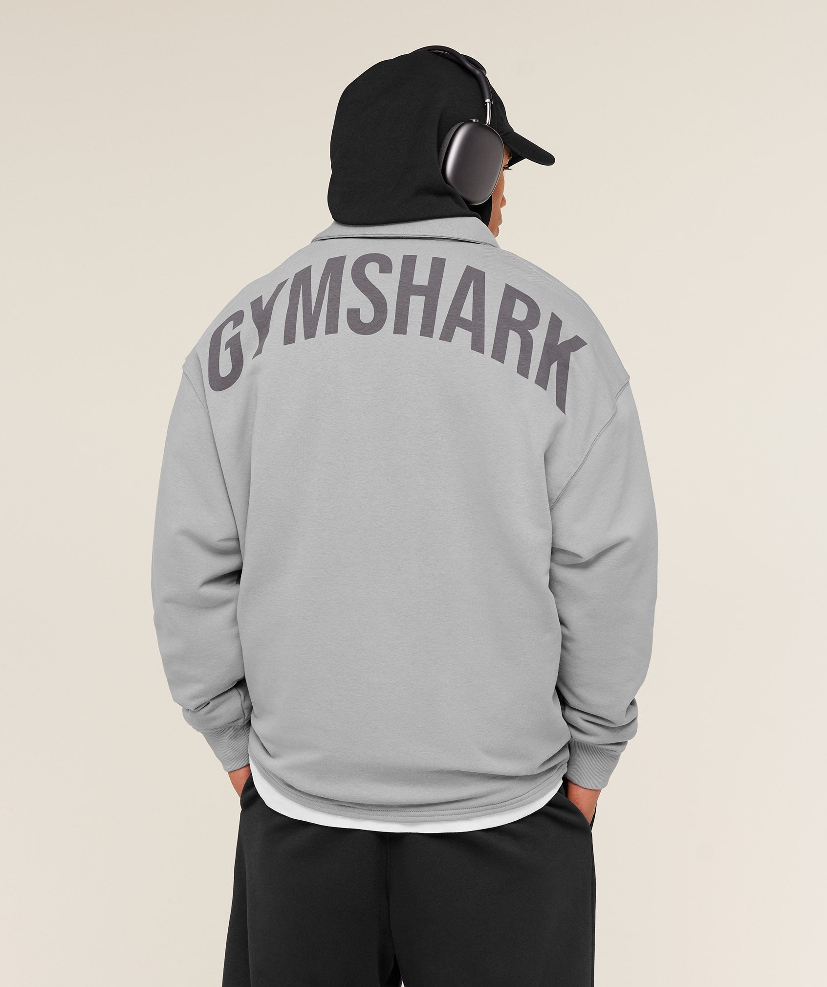 Gymshark Power Coach Jacket - Smokey Grey