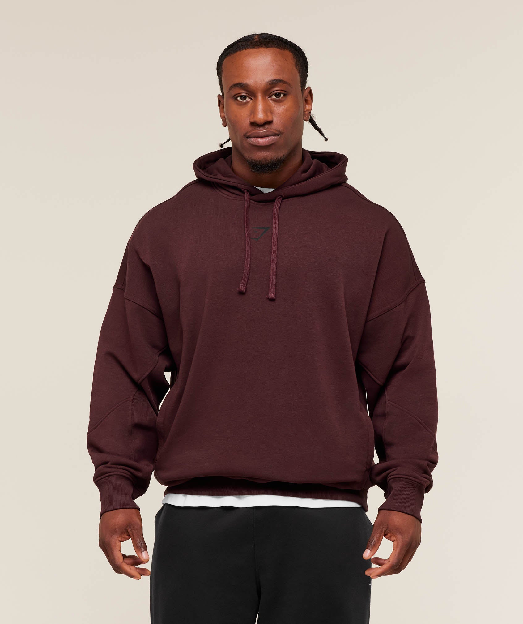 Gymshark Power Hoodie - Rich Maroon