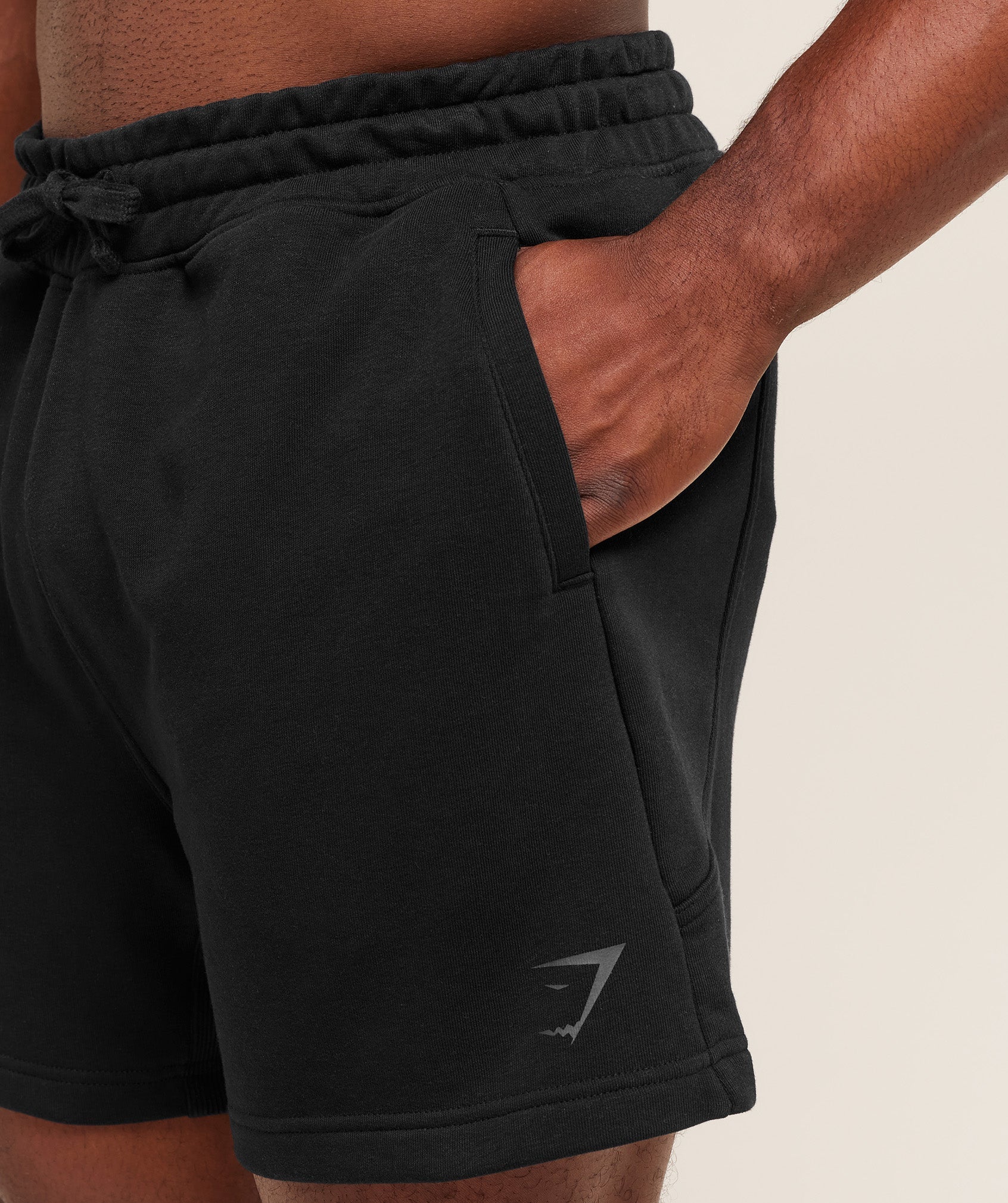Gymshark Power 5" Shorts - Black/Asphalt Grey