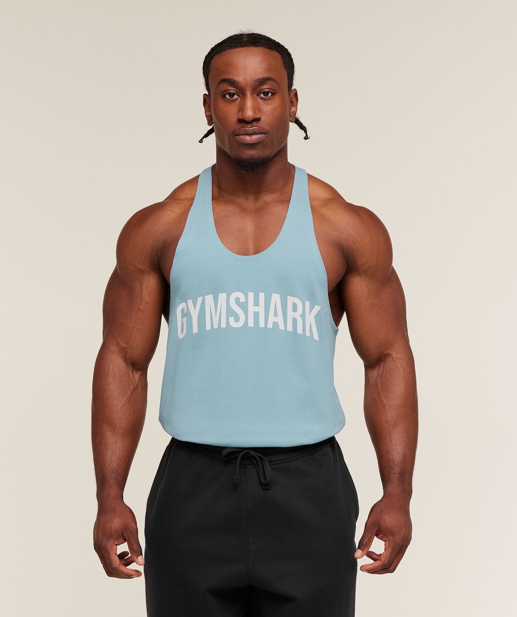 Gymshark Power Stringer - Bench Blue