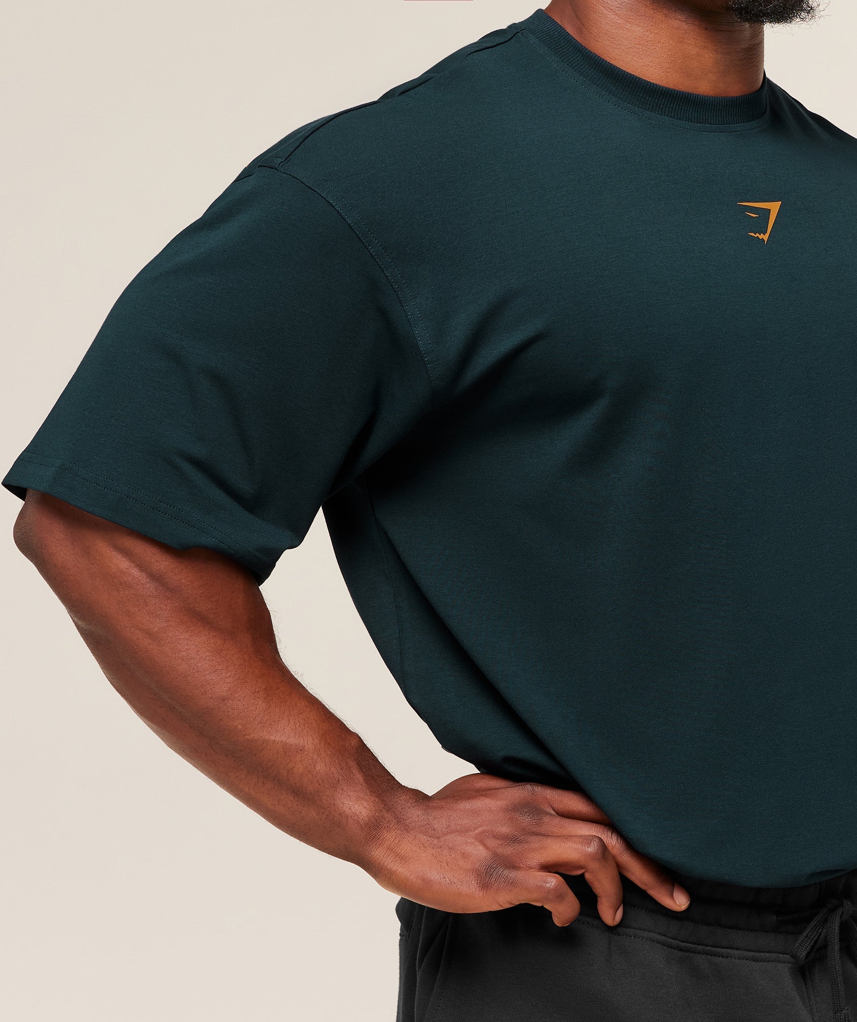 Gymshark Power T-Shirt - Deep Petrol Blue