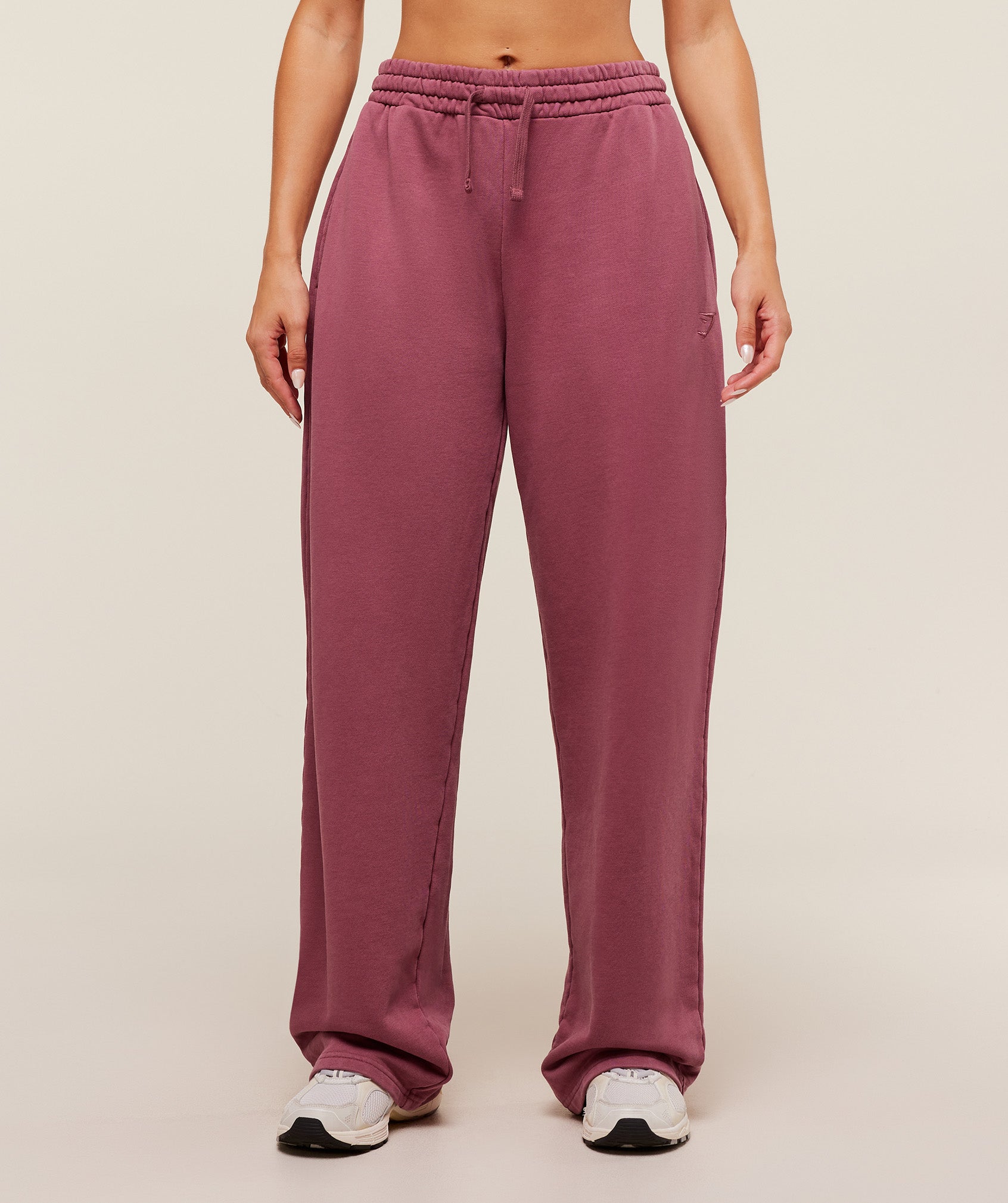 Gymshark Power Washed Joggers - Reset Pink/Acid Wash Small Ball