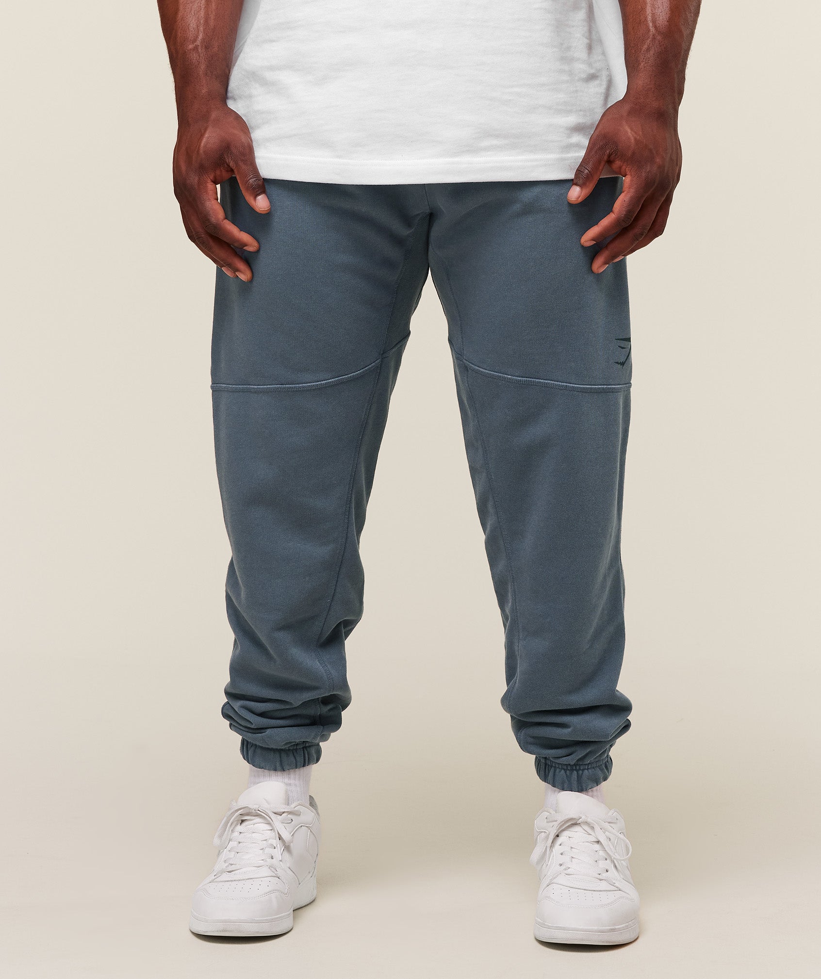 Gymshark Power Washed Joggers - Titanium Blue