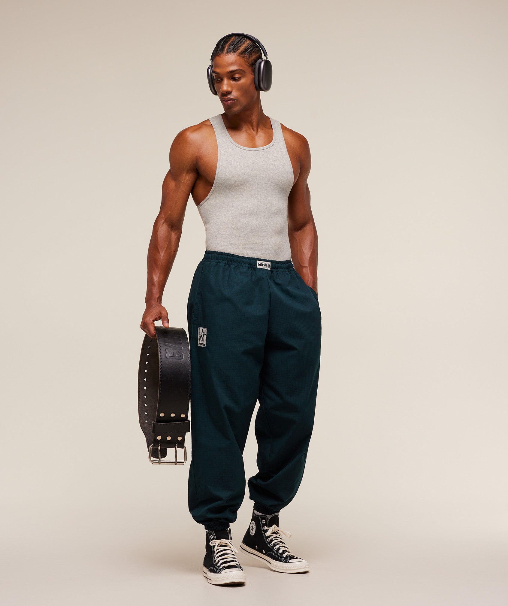 Gymshark Pumper Pants - Deep Petrol Blue