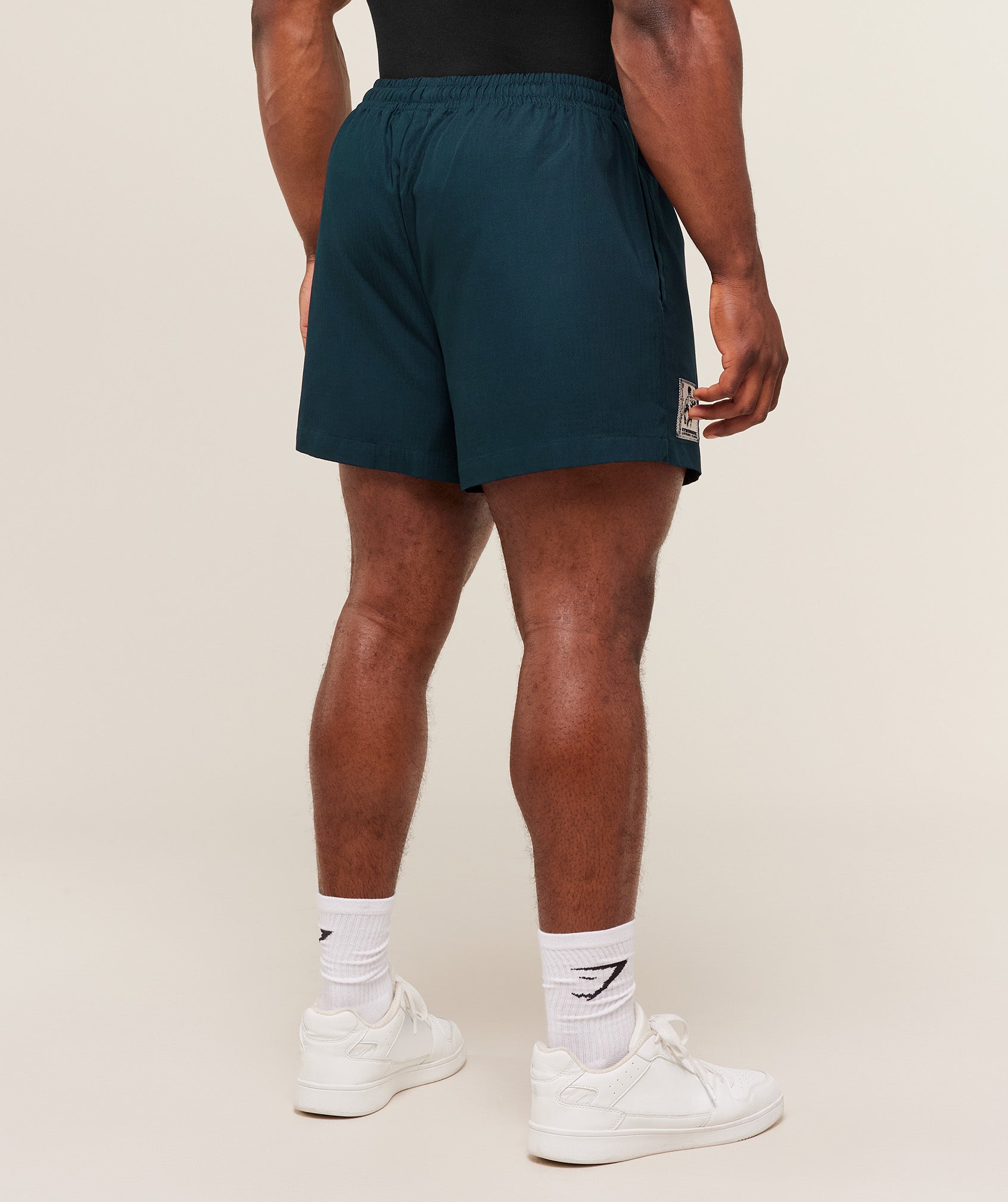 Gymshark Pumper Shorts 5" - Deep Petrol Blue