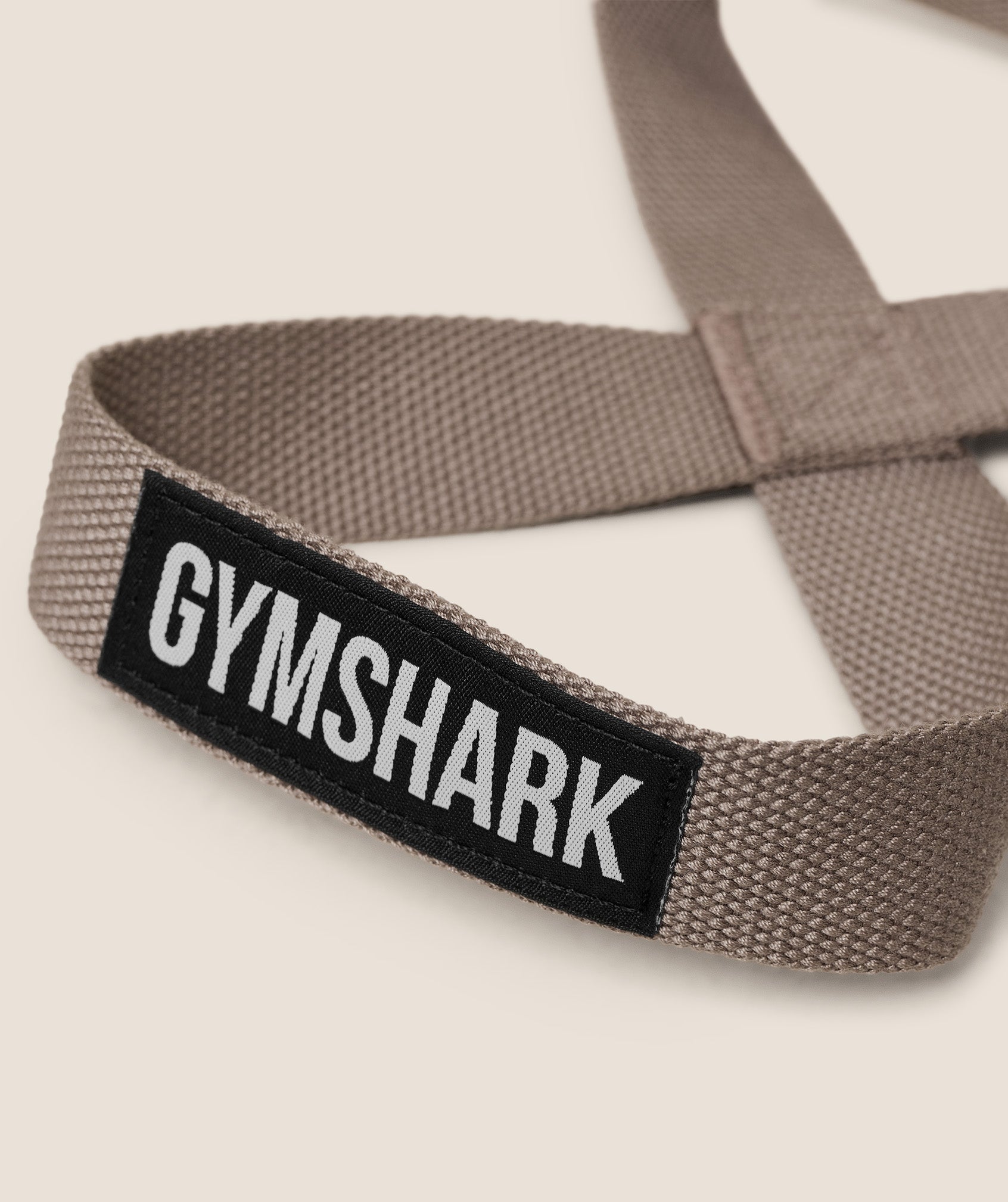 Gymshark Figure 8 Lifting Straps - Lifestyle Brown