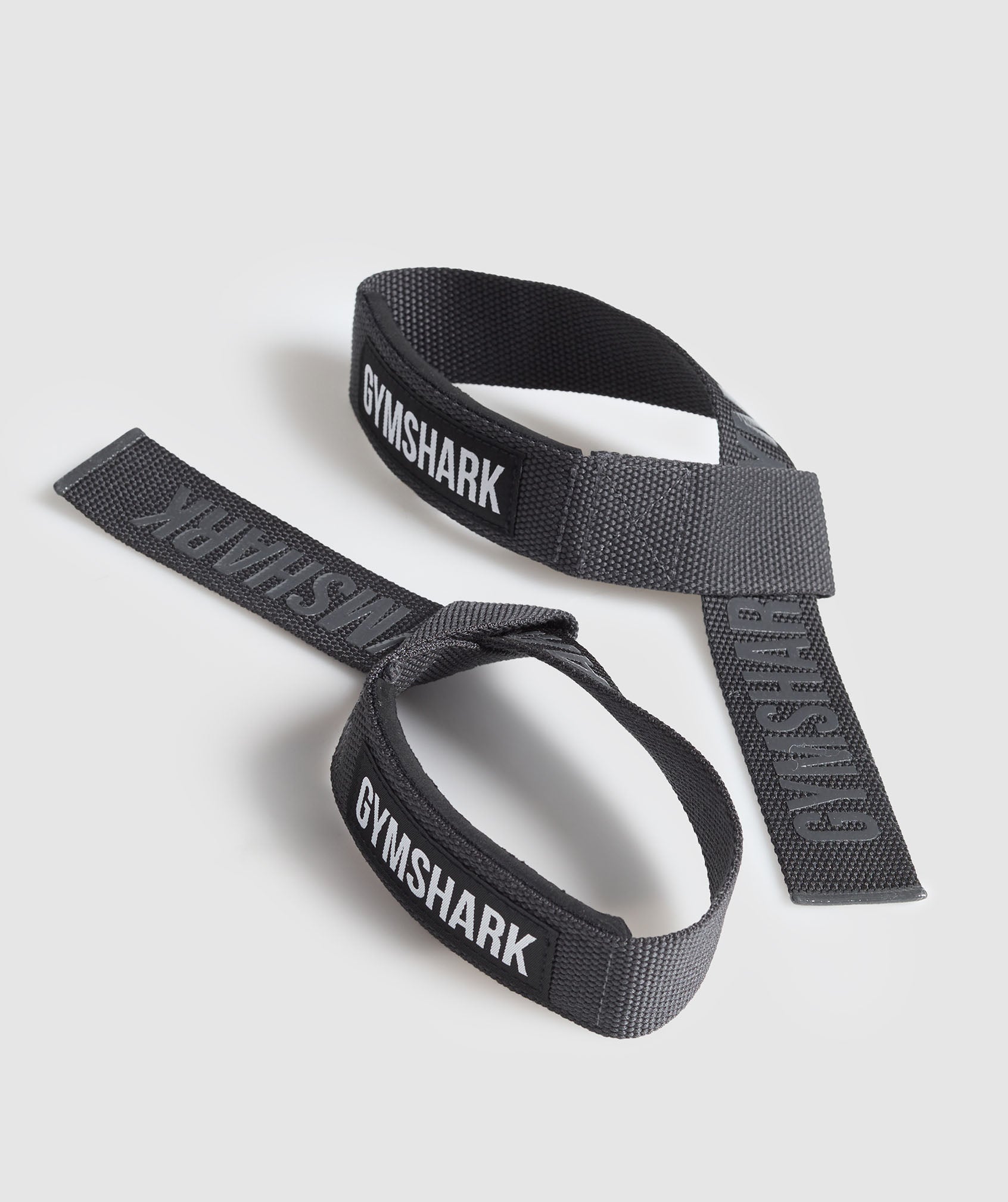 Gymshark Silicone Lifting Straps - Onyx Grey